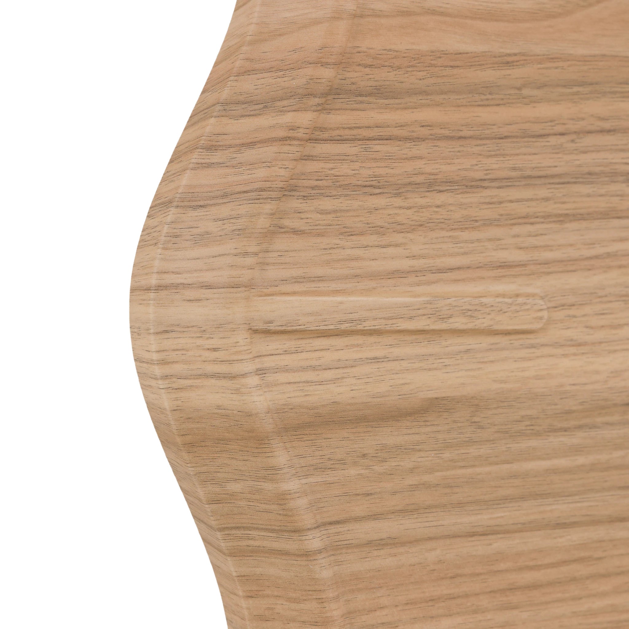 Cezara Light Cedar Wall Clock