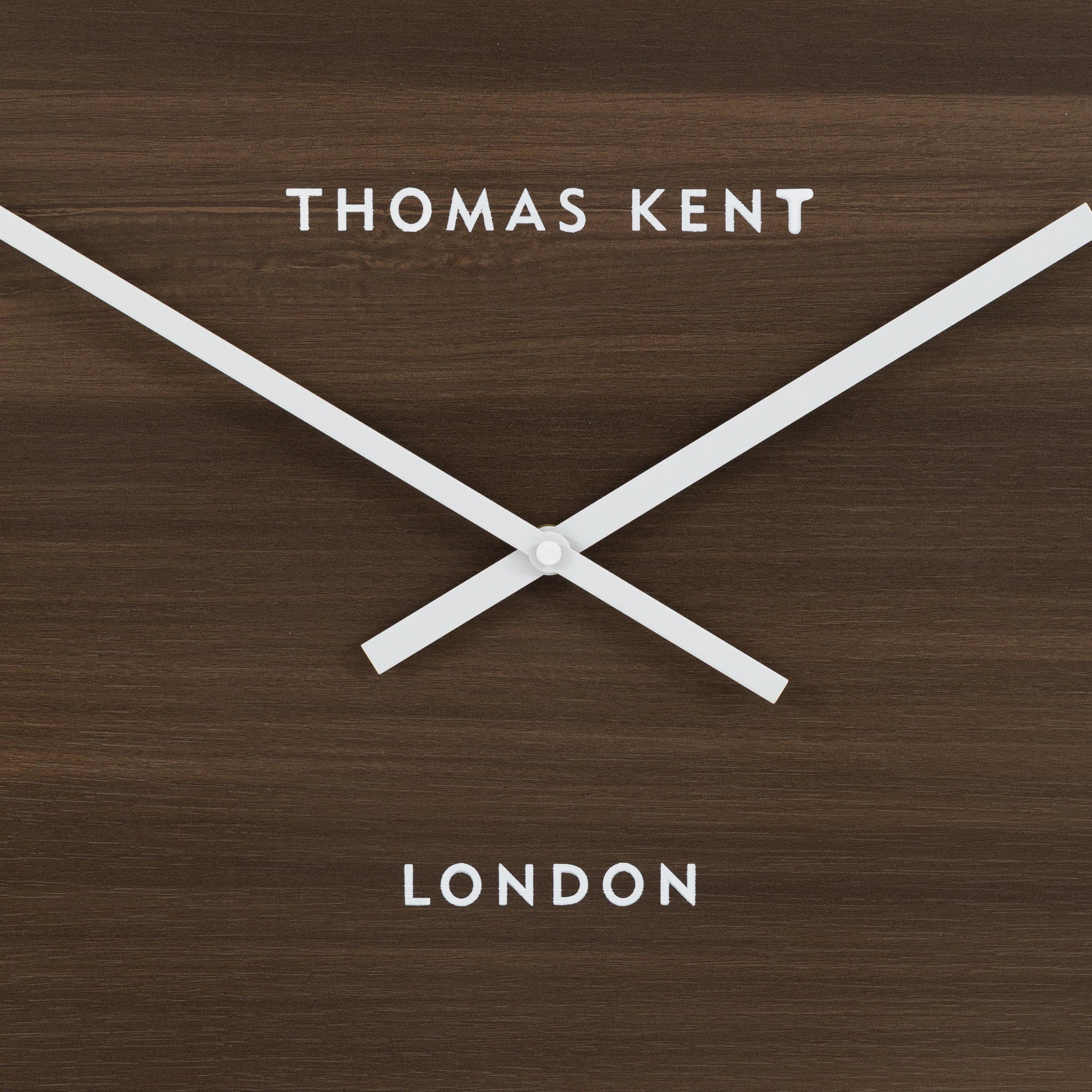 Cezara Dark Cedar Wall Clock