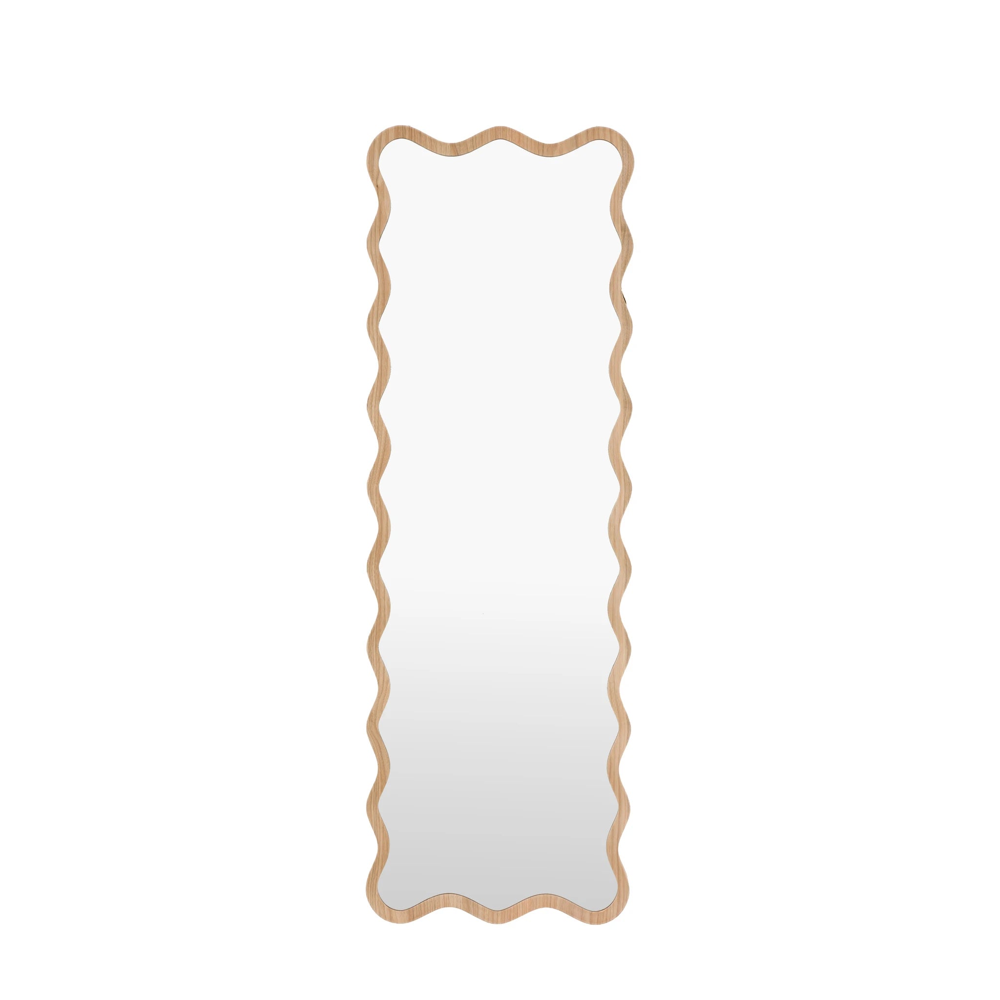 Ondaro Oak Wood Leaner Mirror 50x150cm