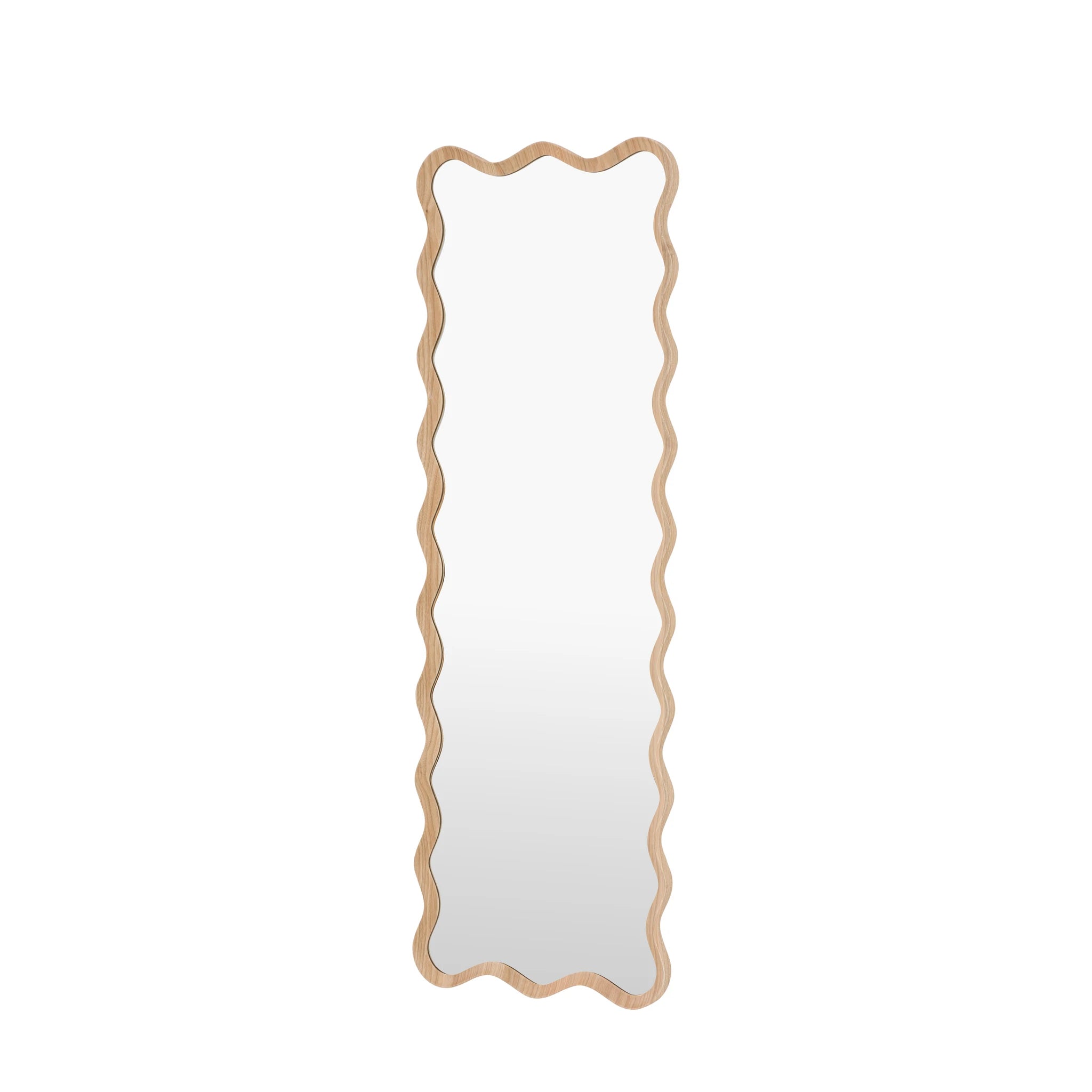 Ondaro Oak Wood Leaner Mirror 50x150cm
