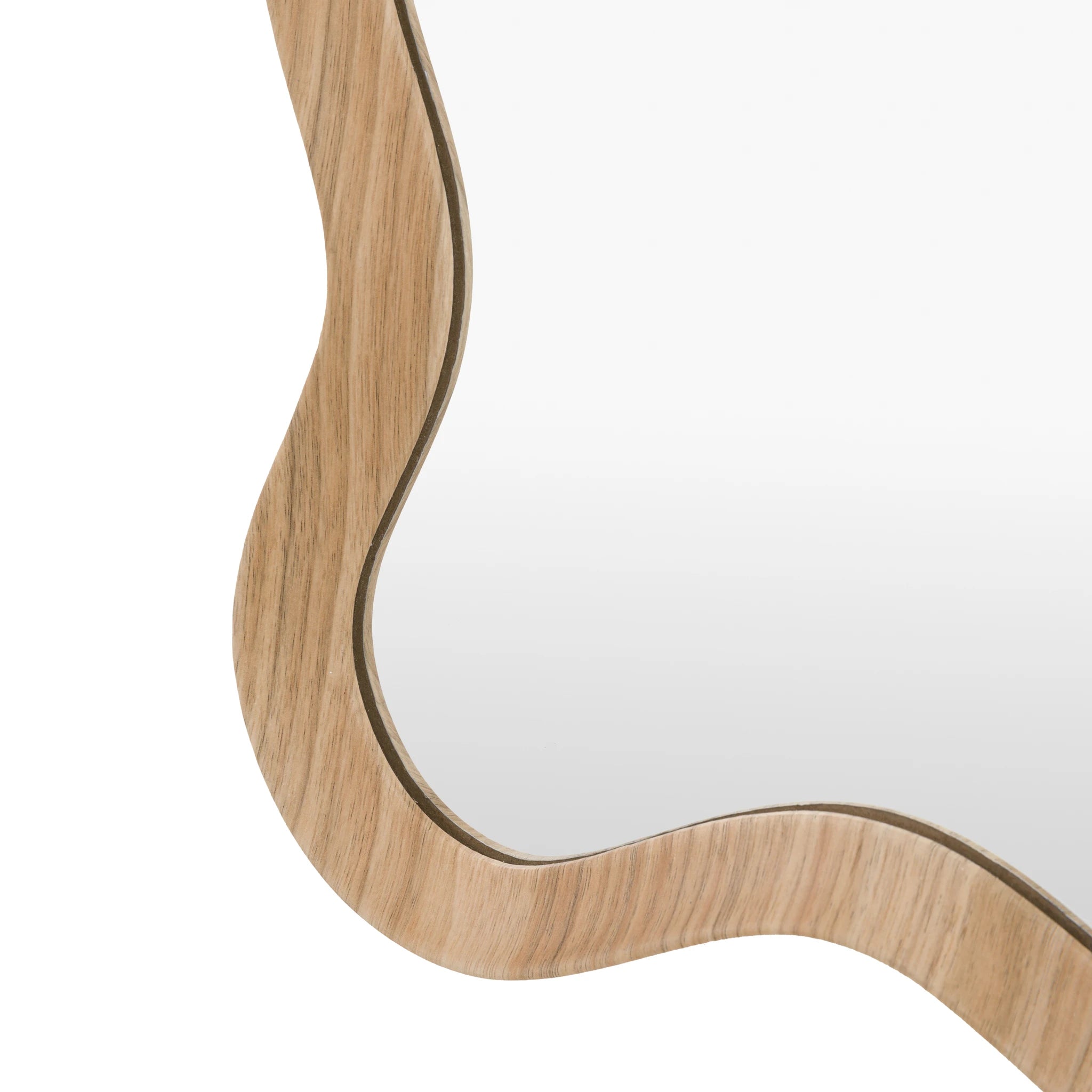 Ondaro Oak Wood Leaner Mirror 50x150cm