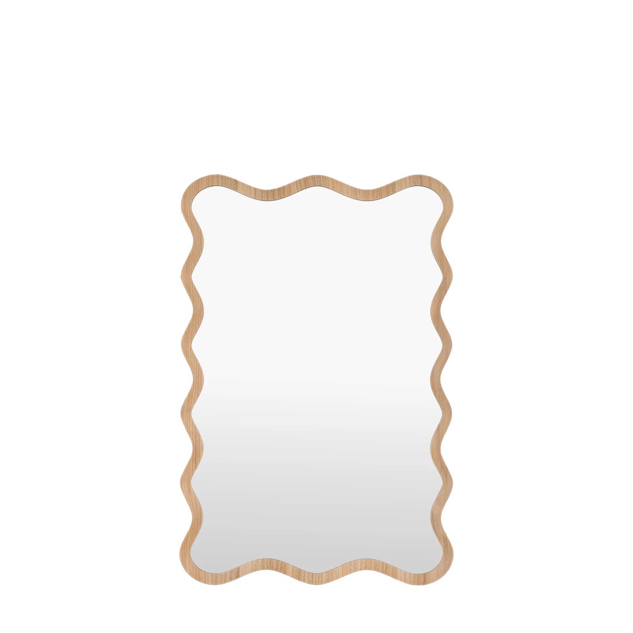 Ondaro Oak Wood Wall Mirror 60x90cm