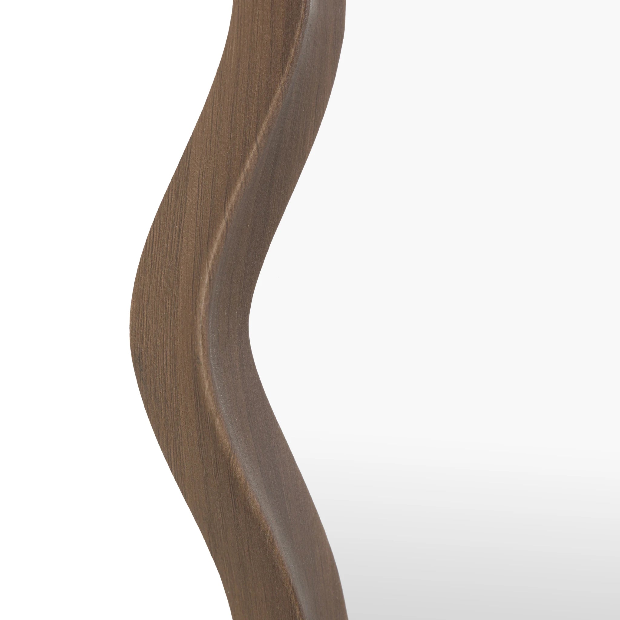 Ondaro Walnut Brown Wood Wall Mirror 60x90cm