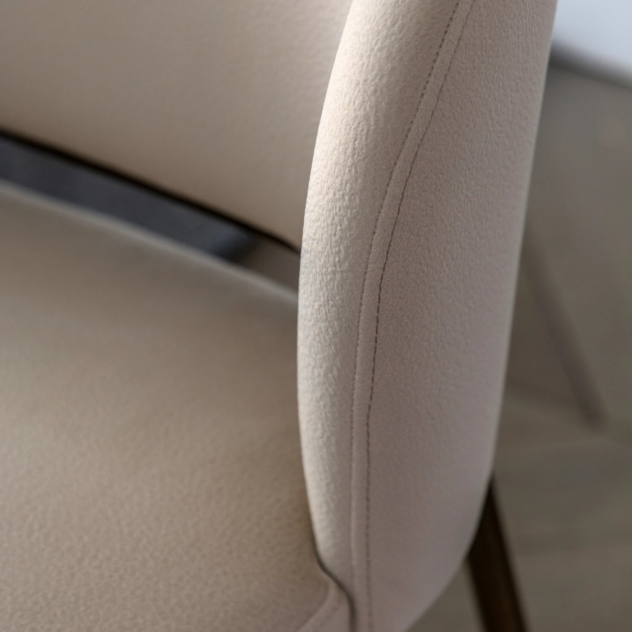 Set of 2 Alderharbour Vanilla White Fabric Dining Chairs