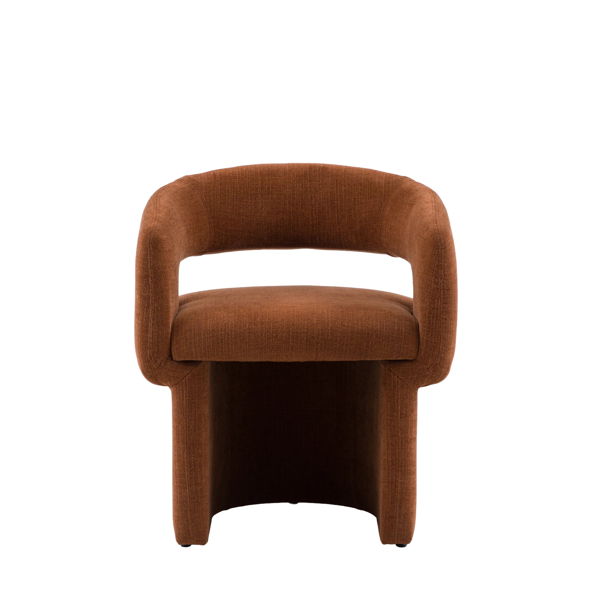 Harlo Rust Fabric Dining Chair