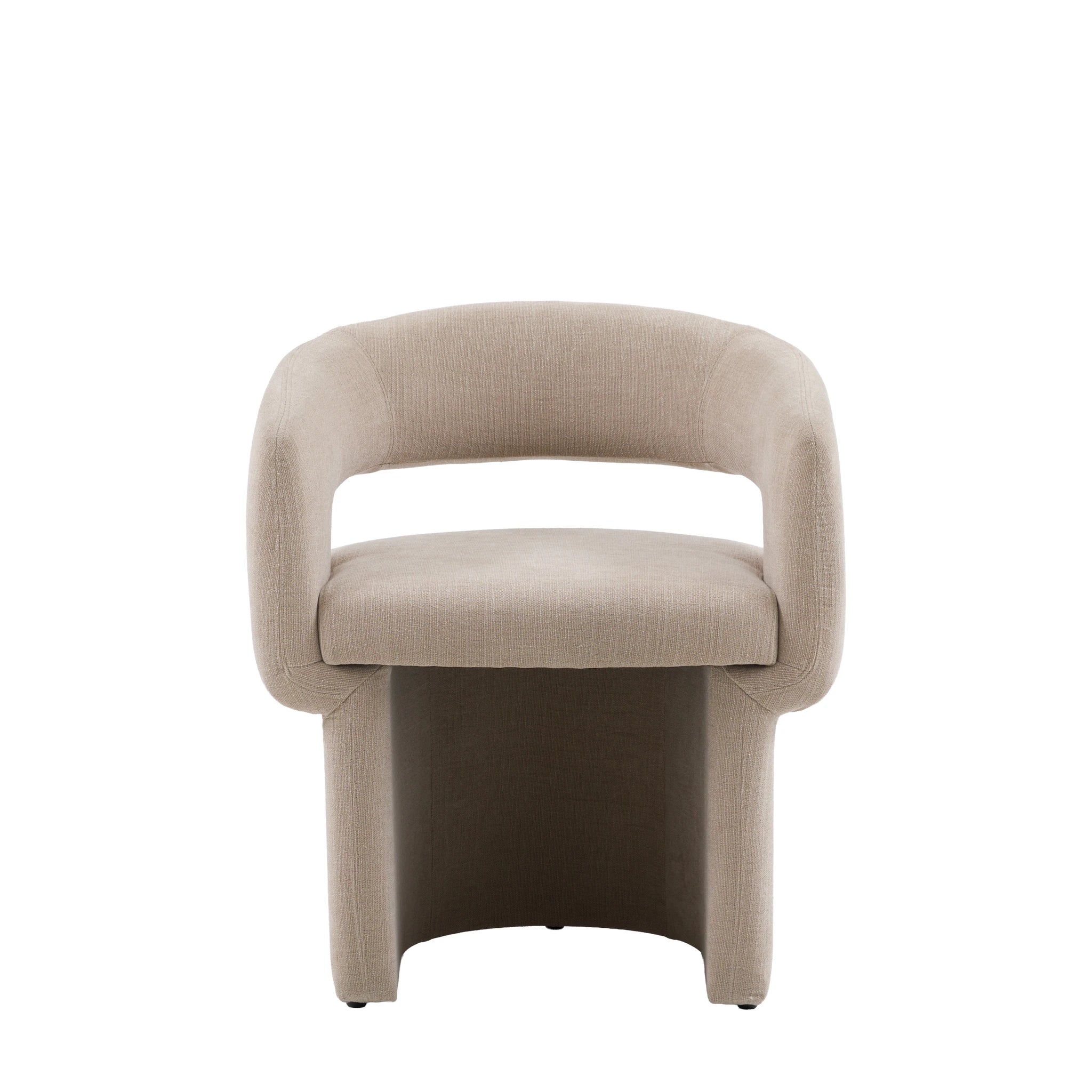 Harlo Natural Fabric Dining Chair