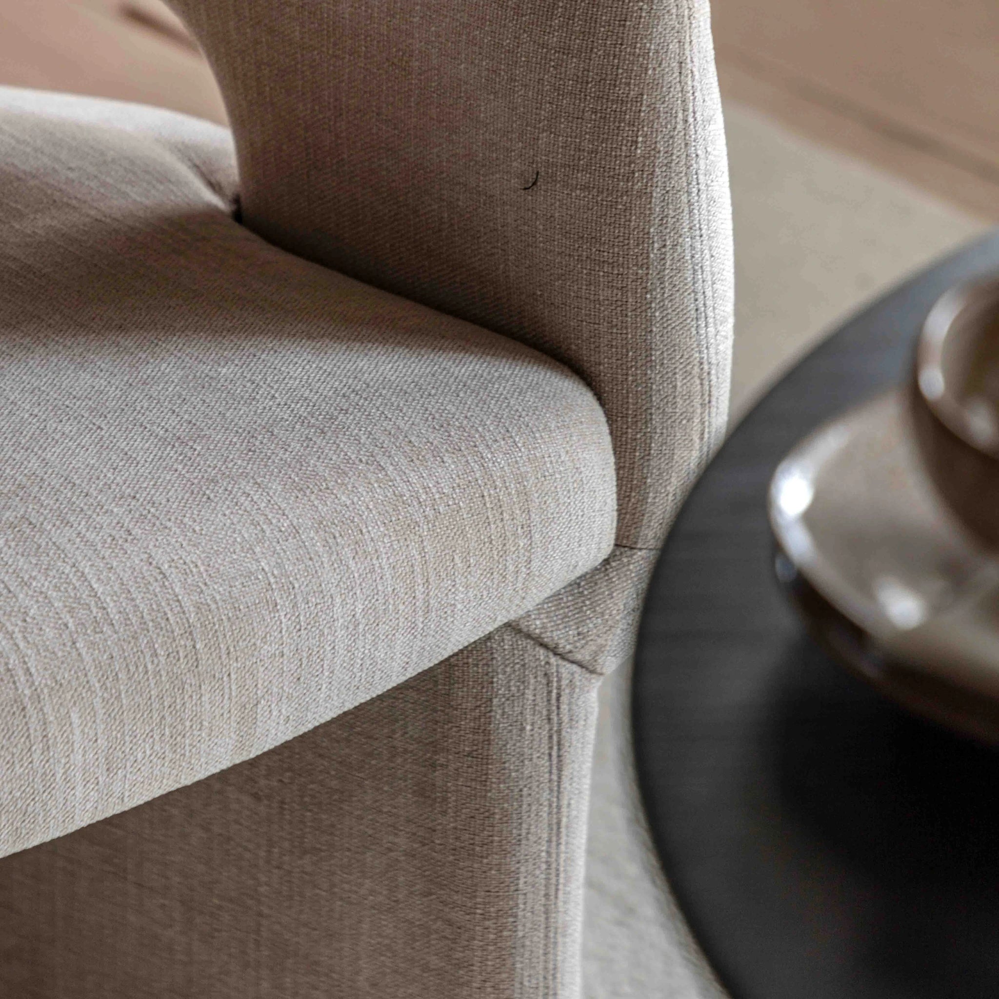 Harlo Natural Fabric Dining Chair