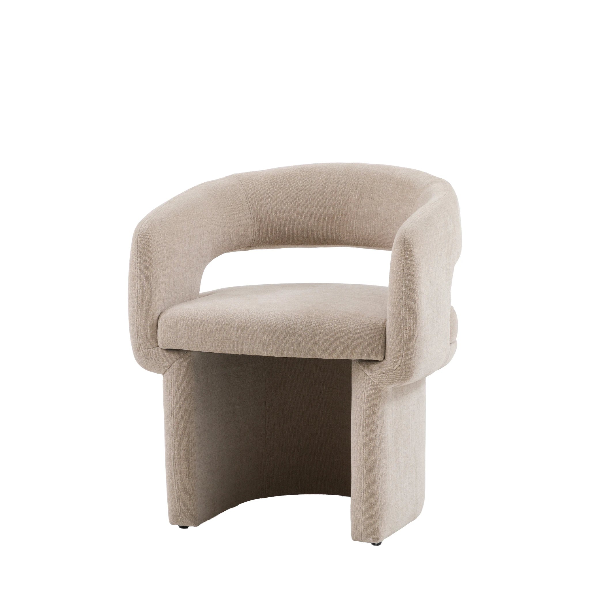 Harlo Natural Fabric Dining Chair