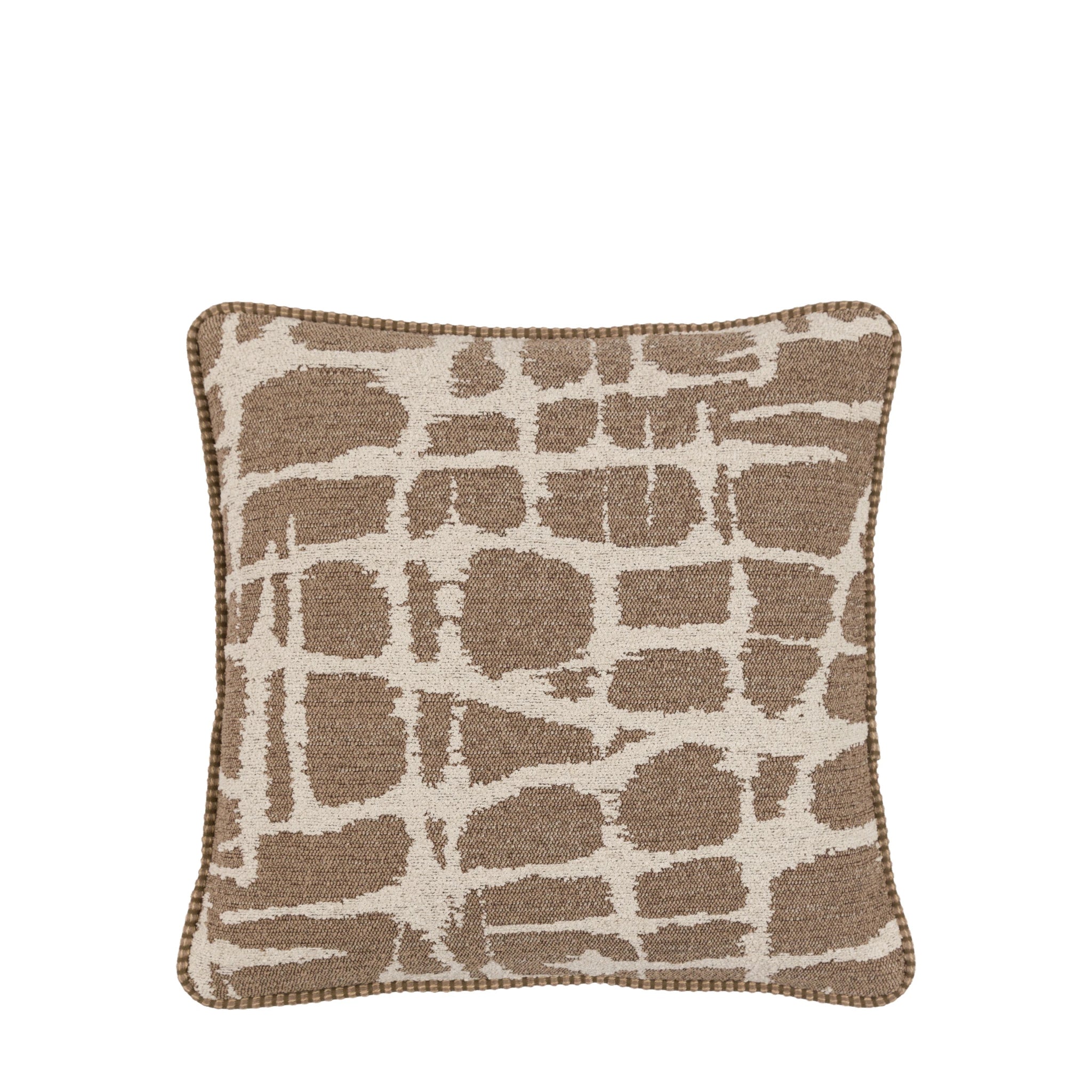 Mirella Jacquard Mocha Cushion 50x50cm