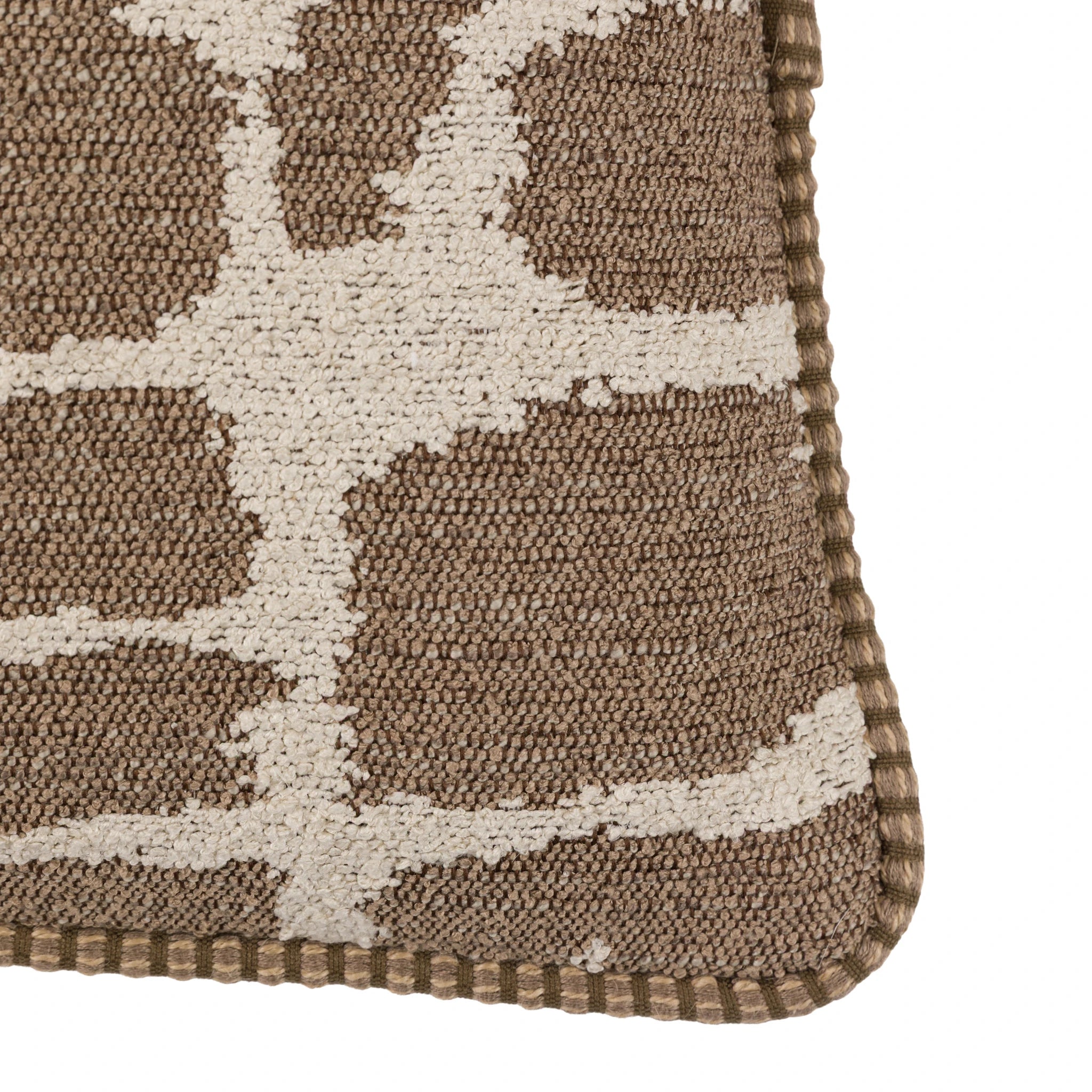 Mirella Jacquard Mocha Cushion 50x50cm