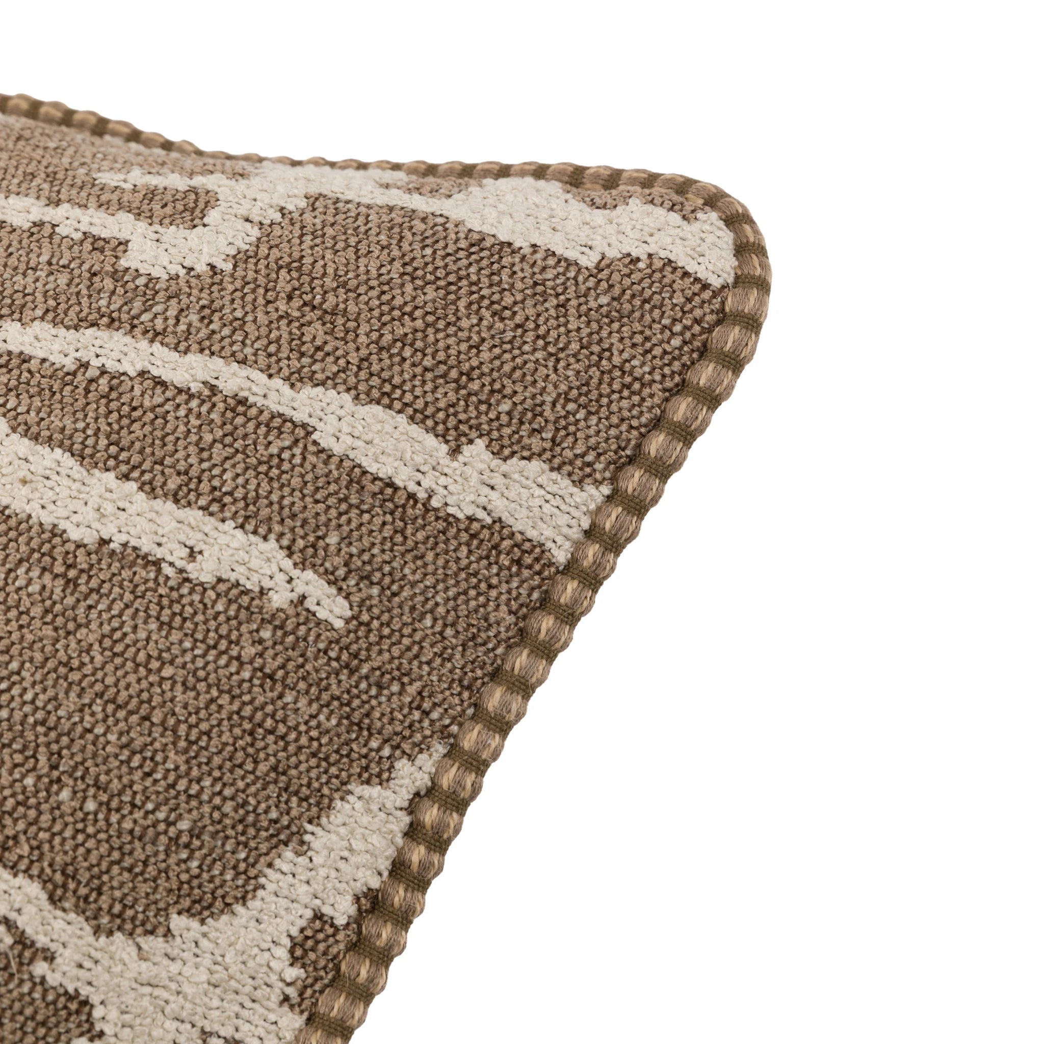 Mirella Jacquard Mocha Cushion 50x50cm