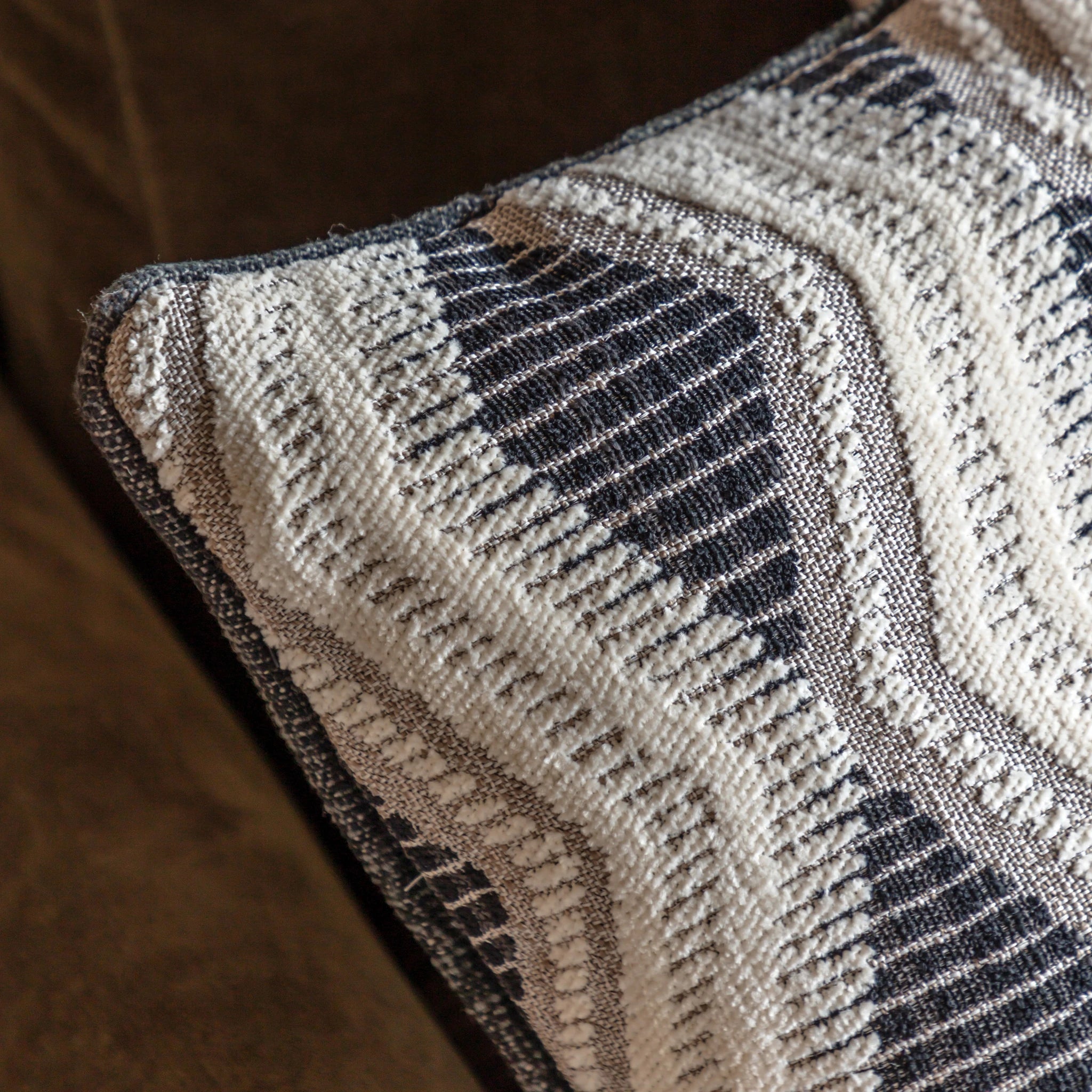 Bellgrave Jacquard Slate Cushion 50x50cm
