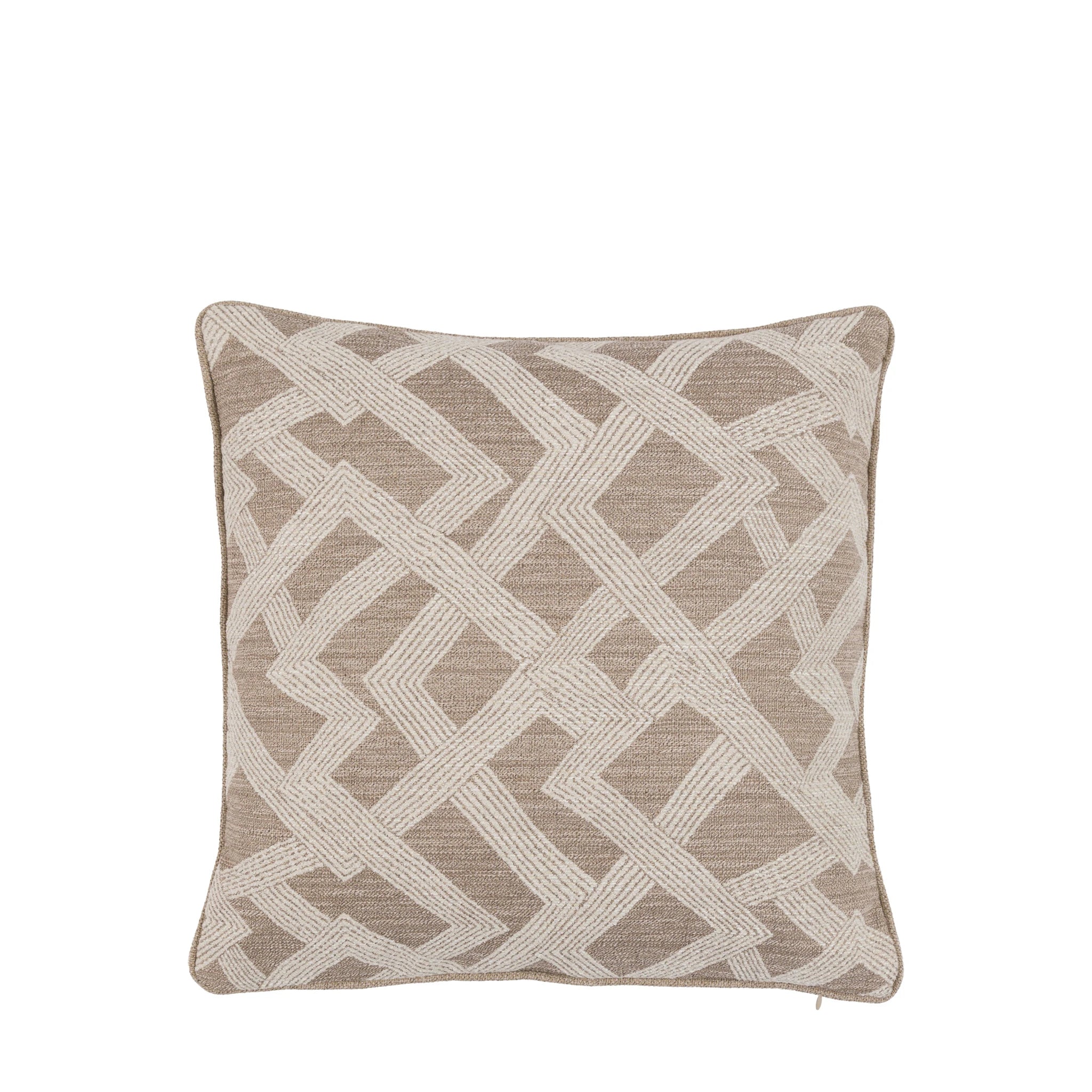 Selene Jacquard Natural Cushion 50x50cm