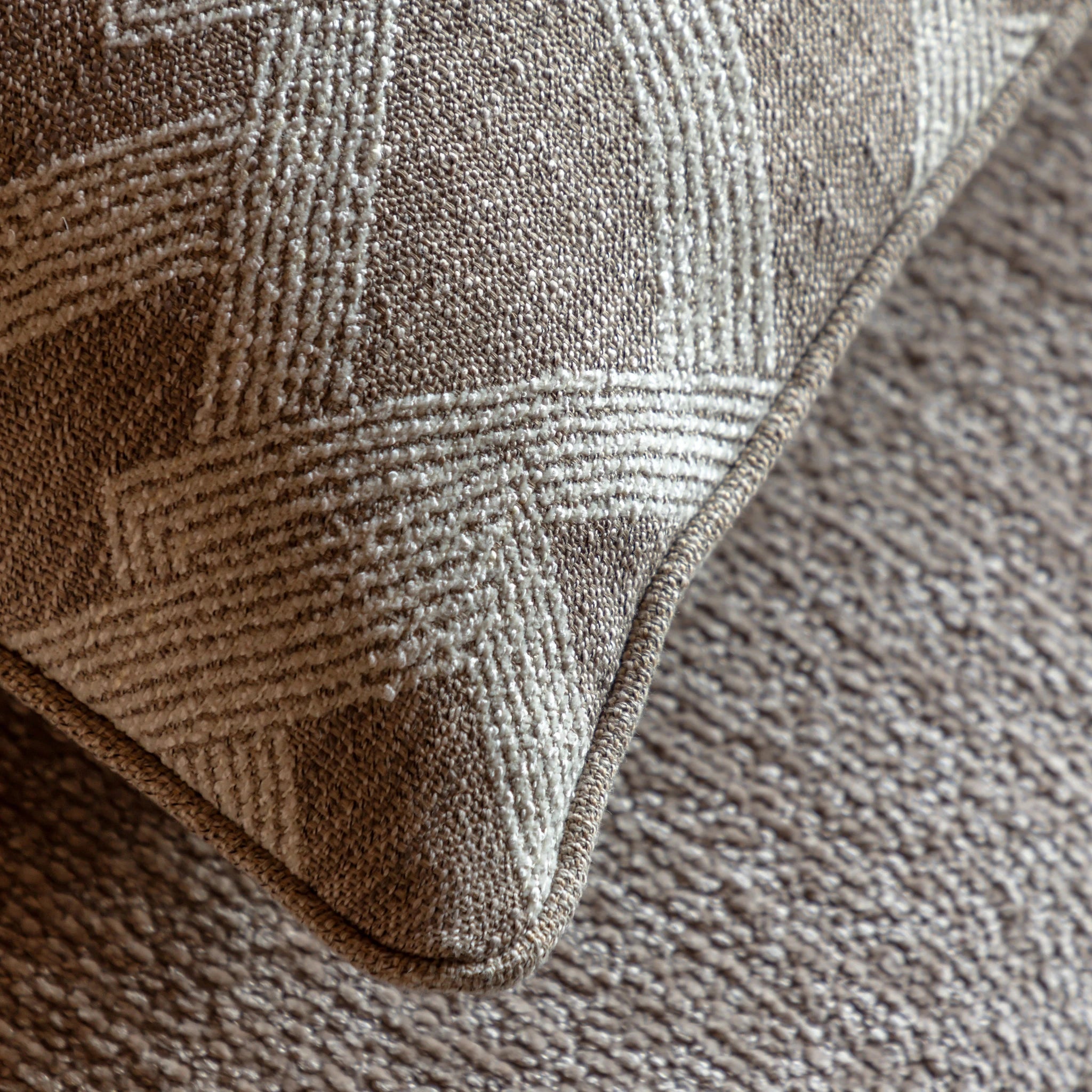 Selene Jacquard Natural Cushion 50x50cm