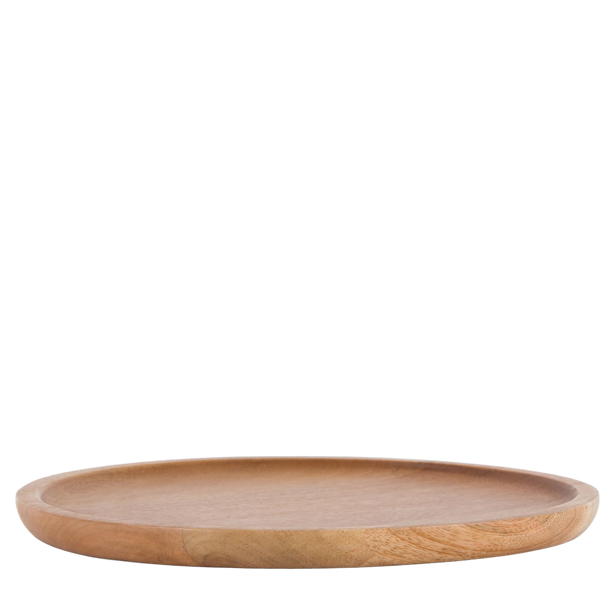Colette Mango Wood Round Decorative Tray