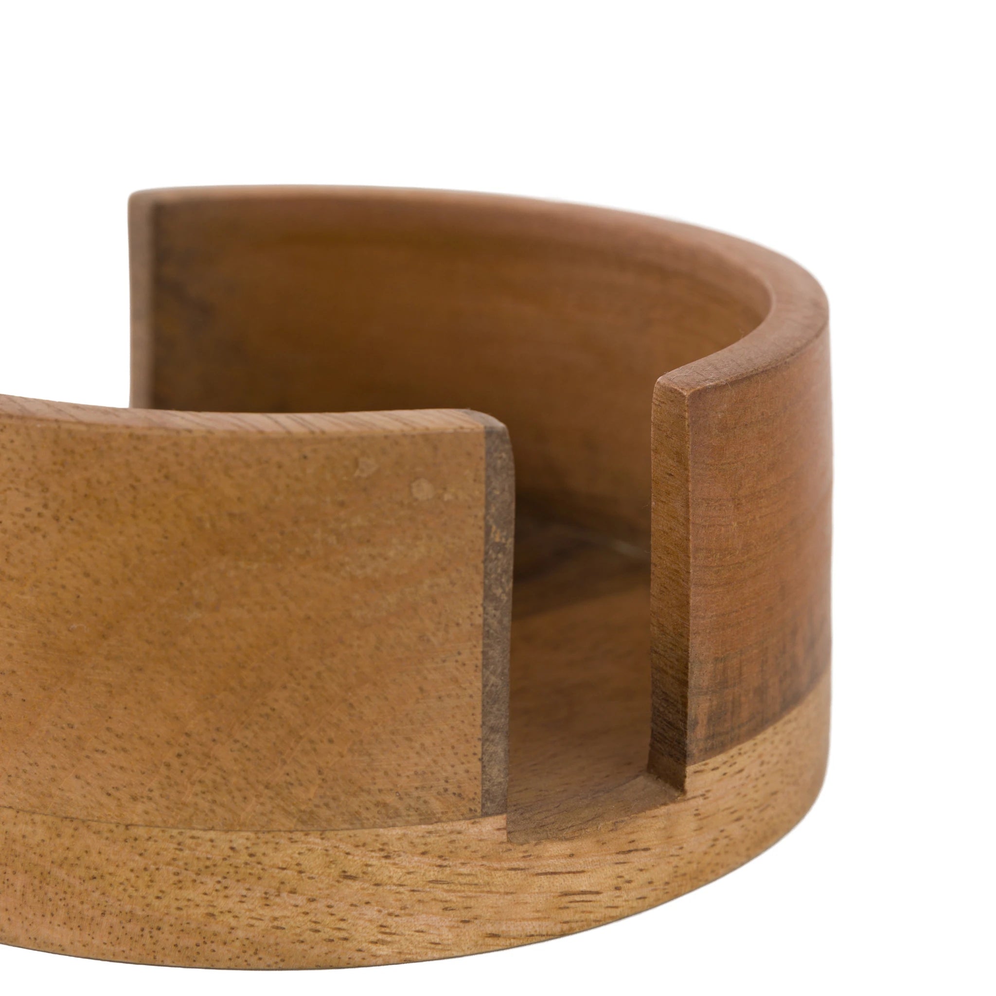 Set of 4 Colette Mango Wood Coasters