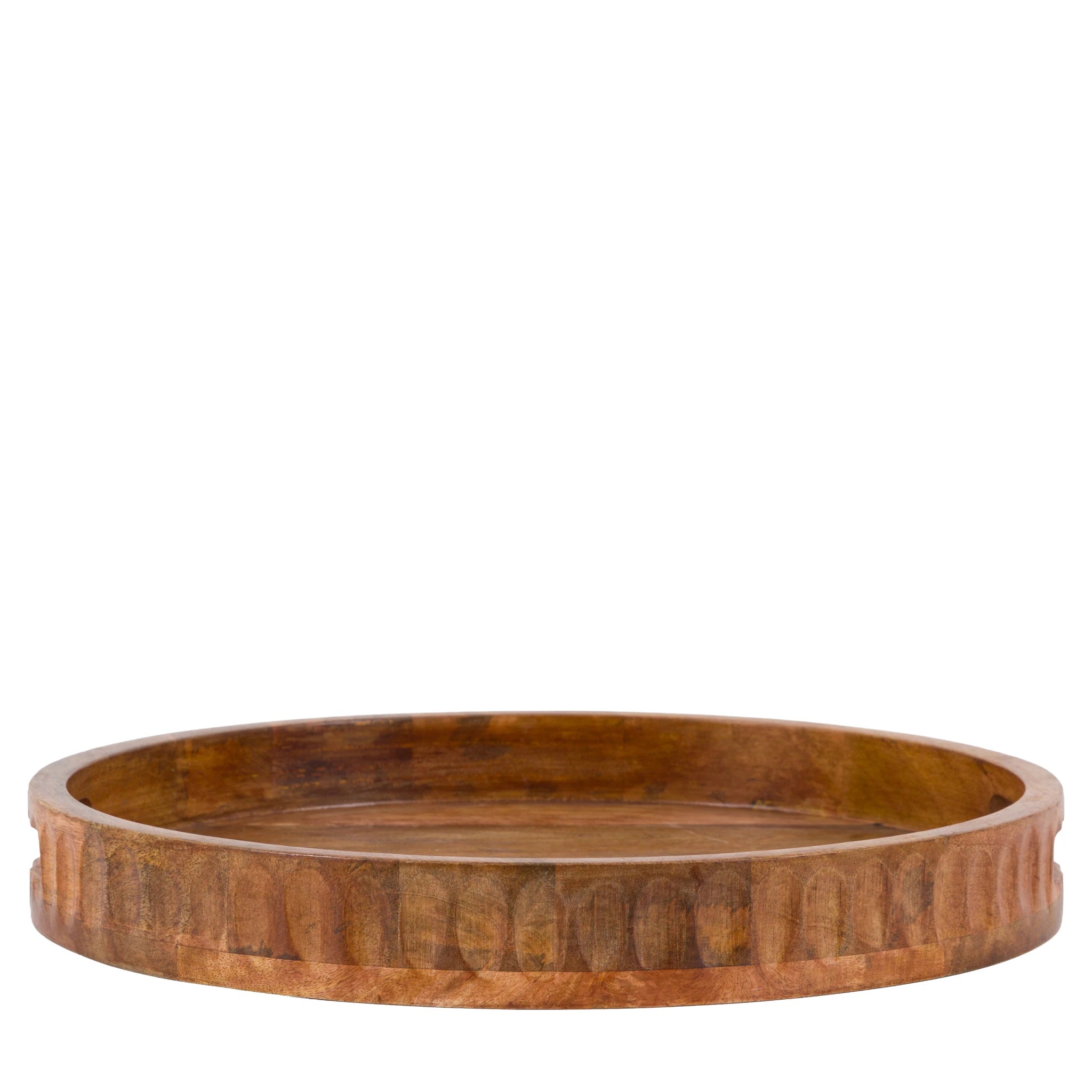 Colette Mango Wood Handled Tray