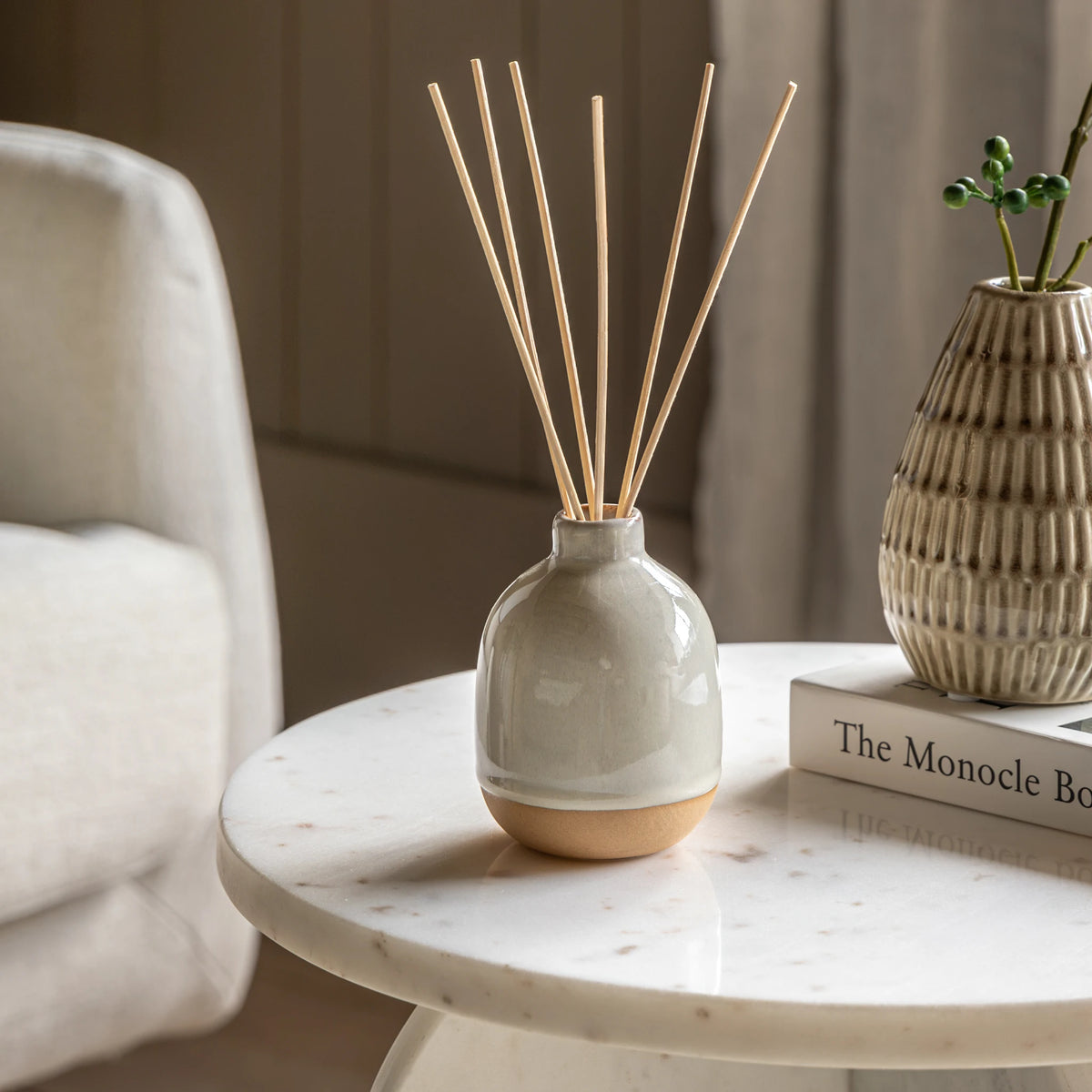 Terrene Natural 200ml Glazed Ceramic Diffuser