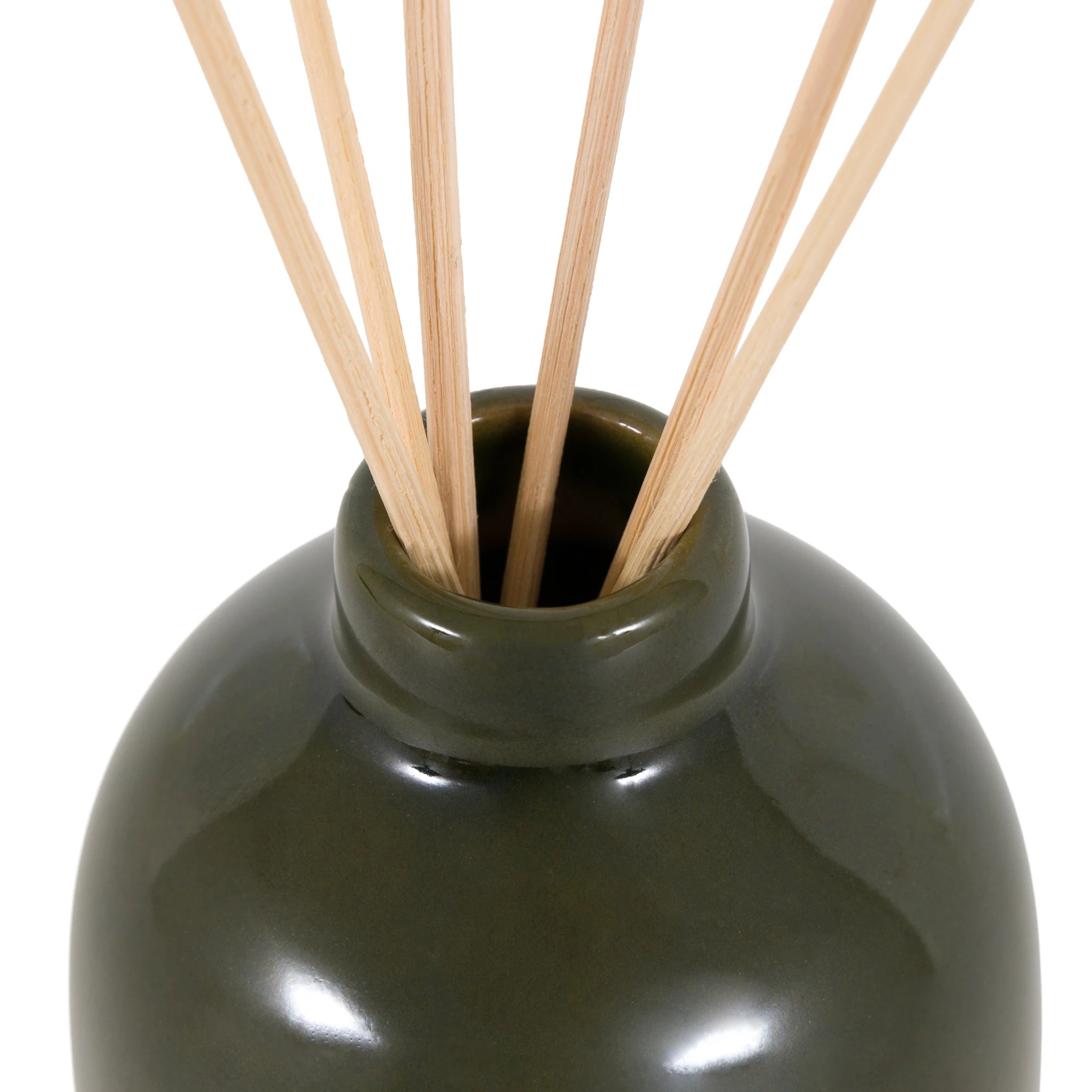 Terrene Olive Green 200ml Glazed Ceramic Diffuser