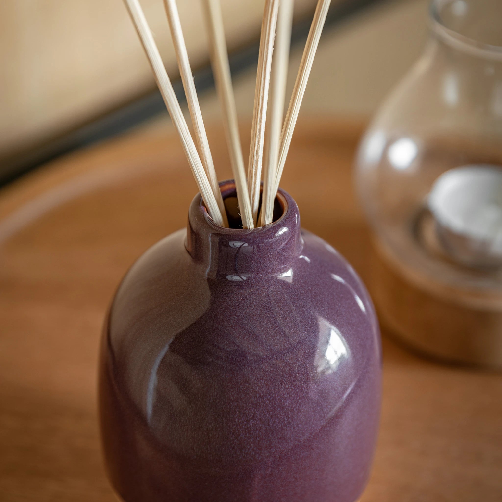 Terrene Oxblood Red 200ml Glazed Ceramic Diffuser