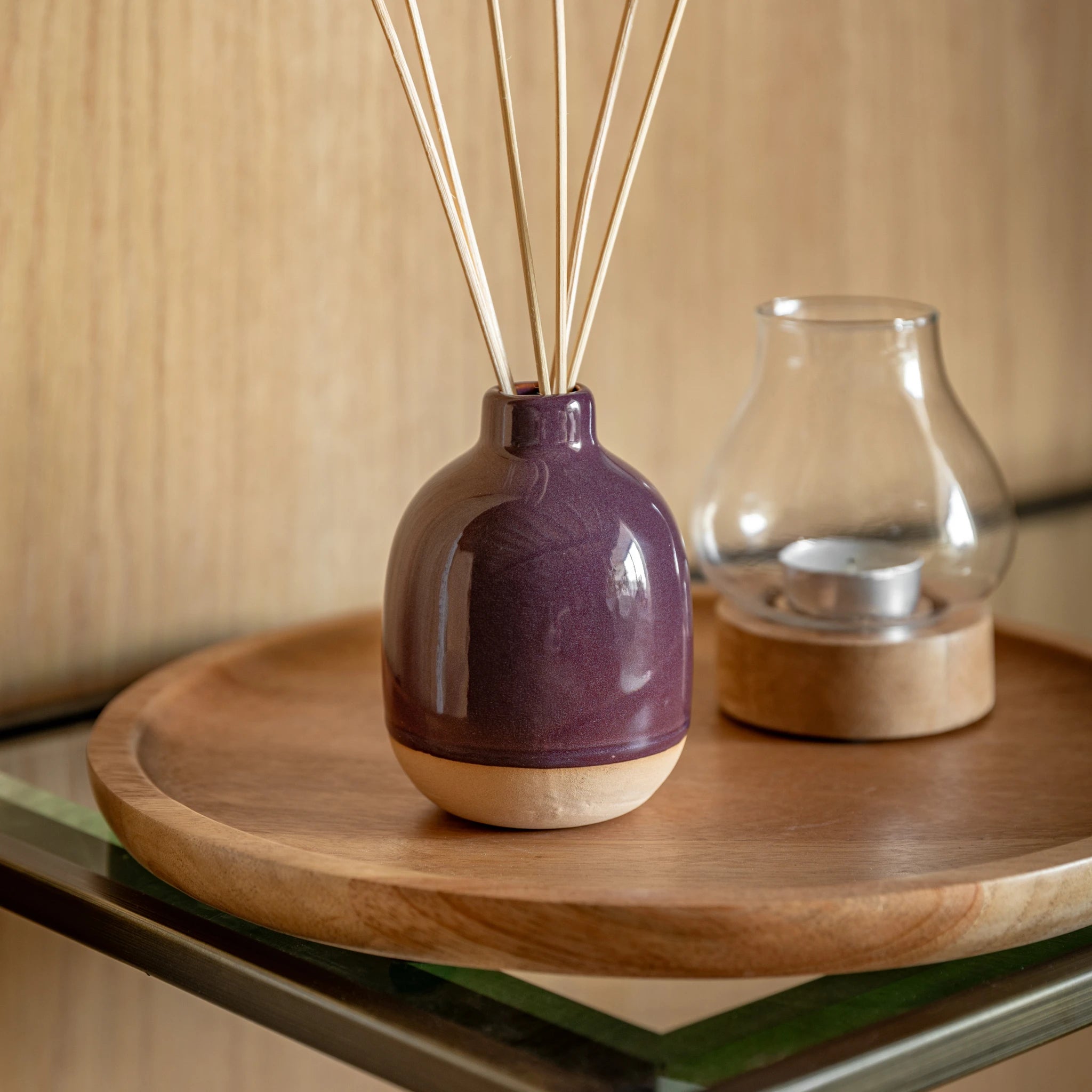 Terrene Oxblood Red 200ml Glazed Ceramic Diffuser