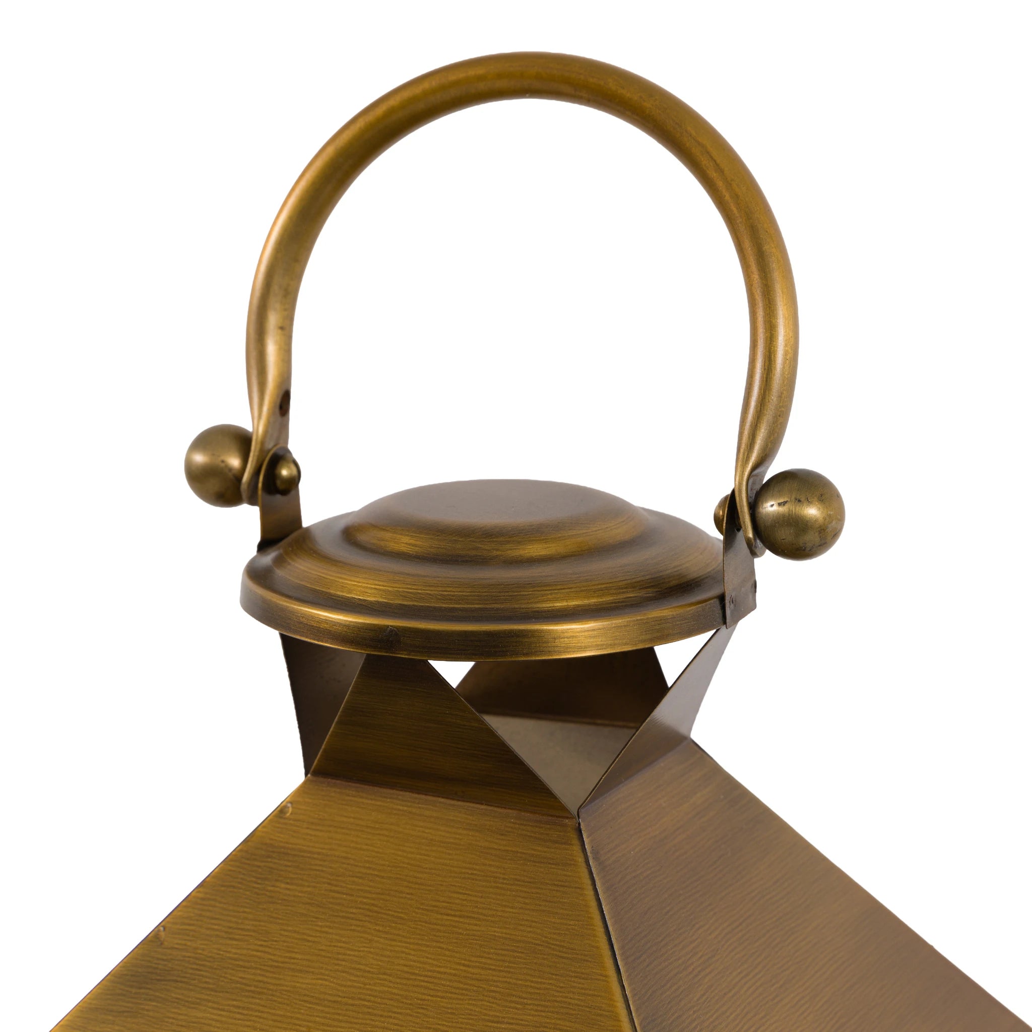 Parke Metal Gold Lantern Large