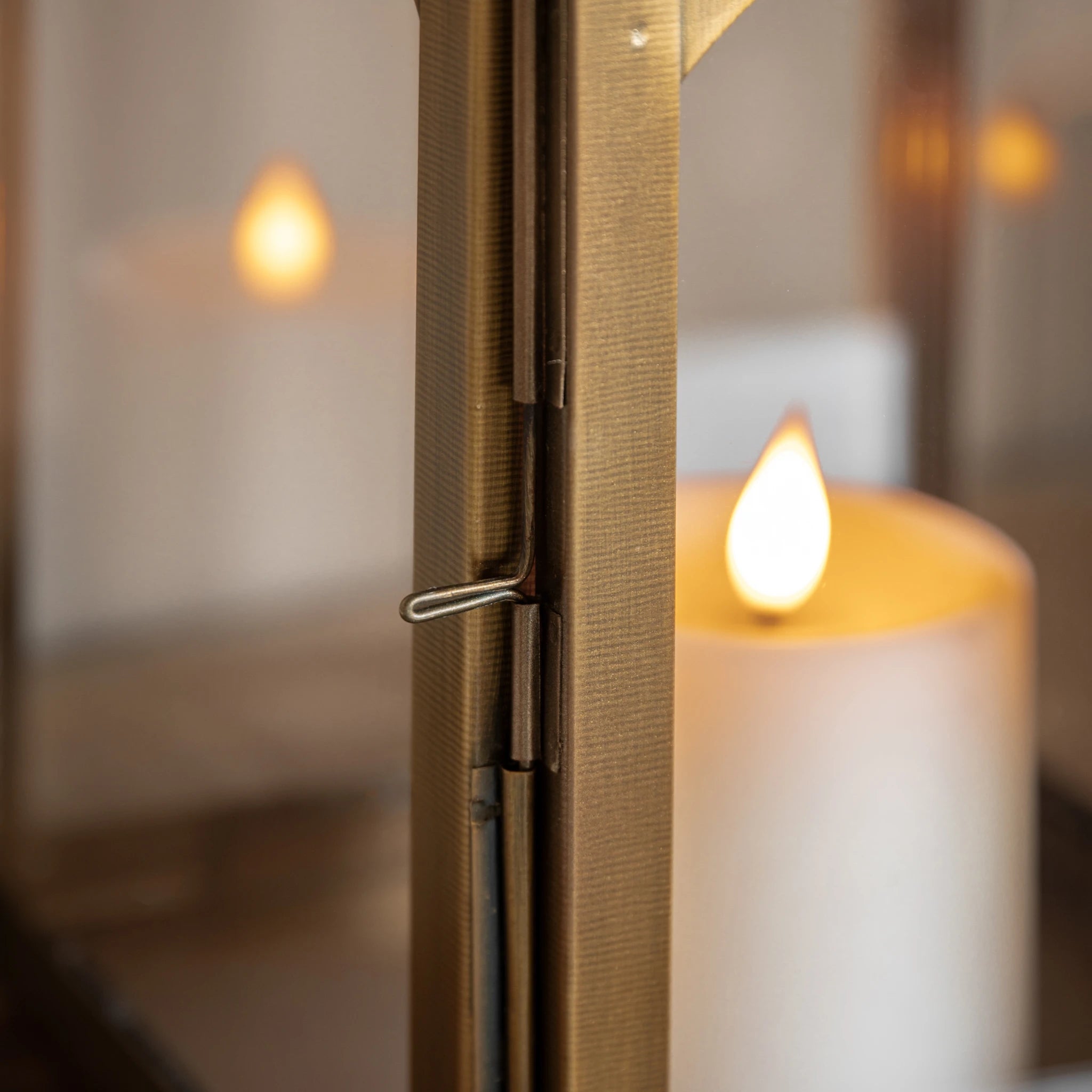 Parke Metal Gold Lantern Small
