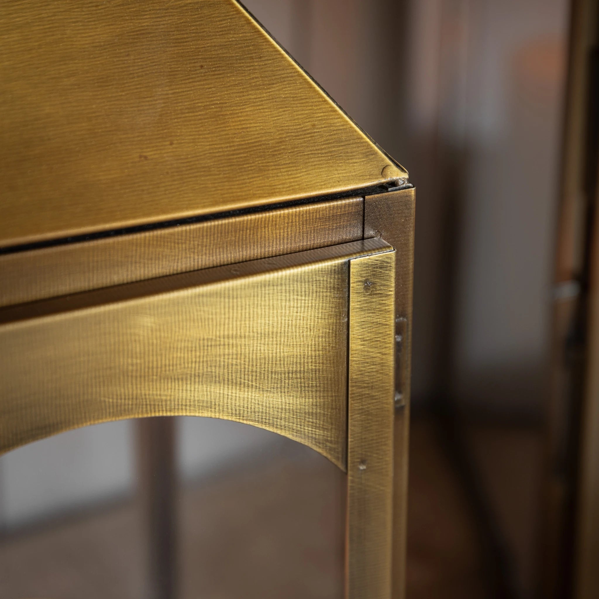 Parke Metal Gold Lantern Small