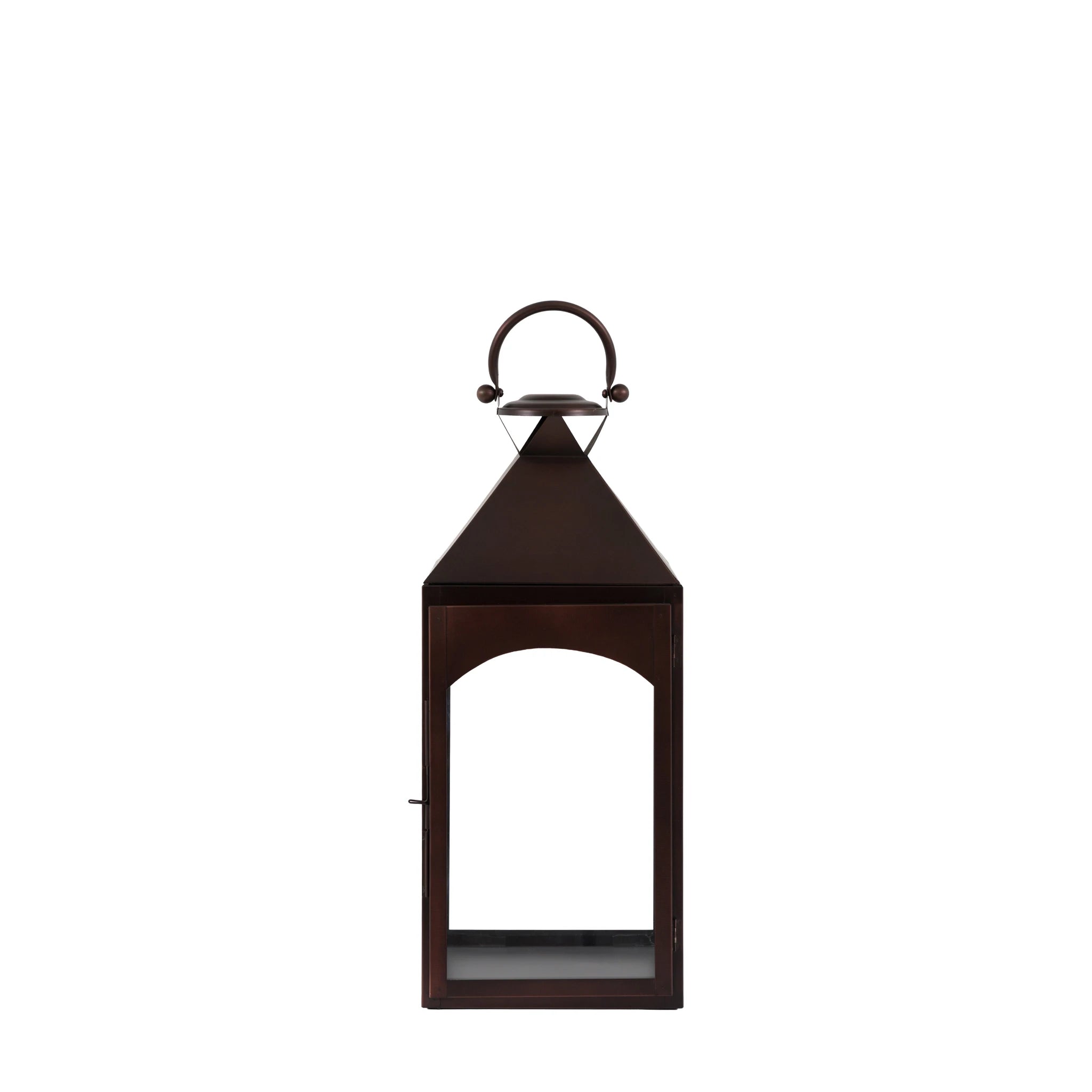 Parke Metal Brown Lantern Large