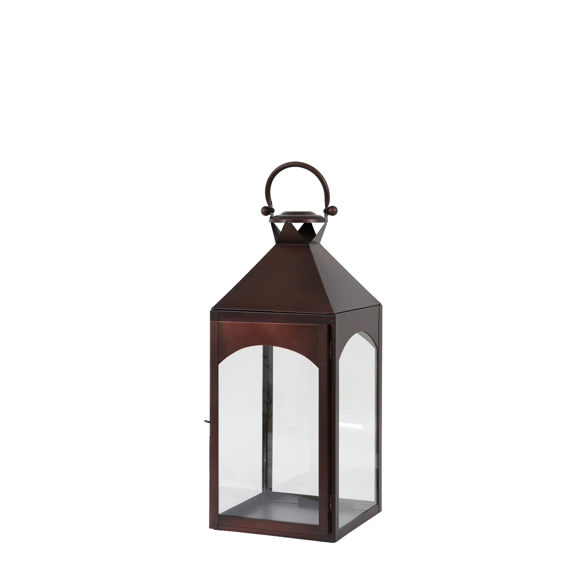 Parke Metal Brown Lantern Large