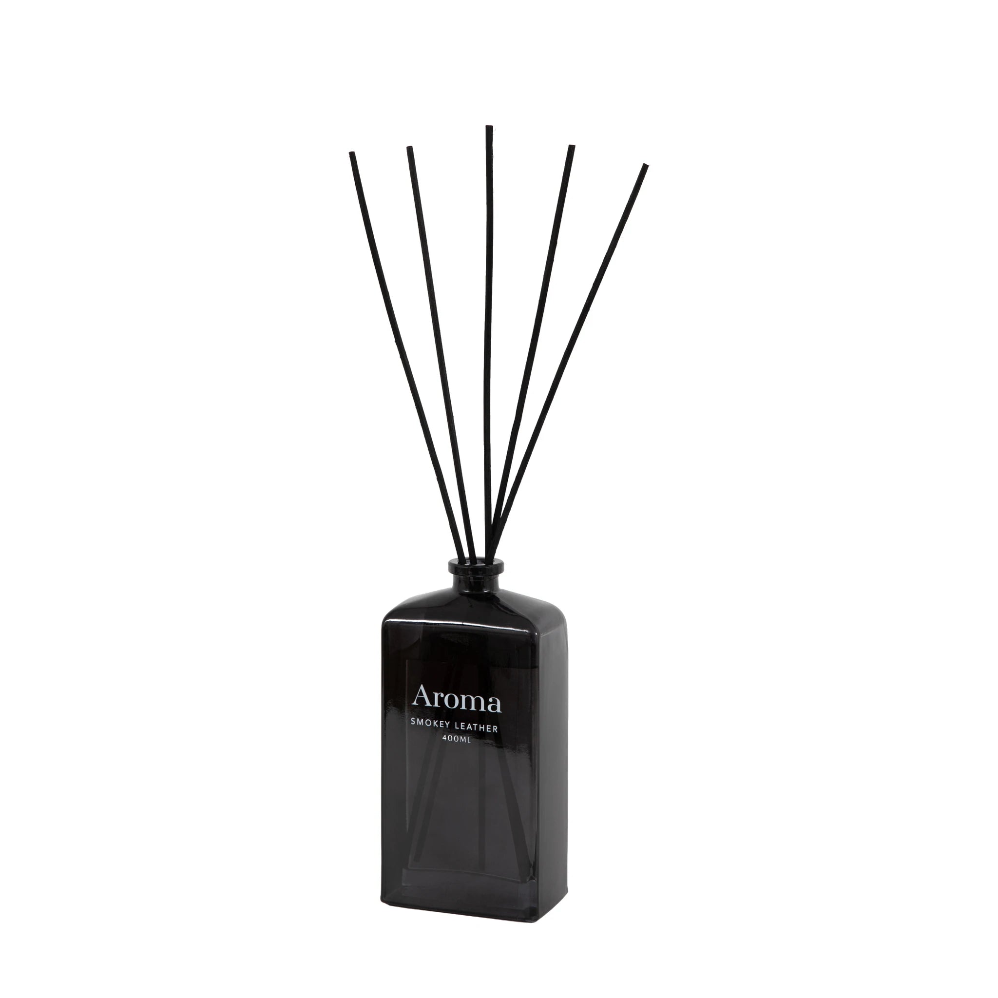 Avoria Grey Smoky Leather 400ml Reed Diffuser