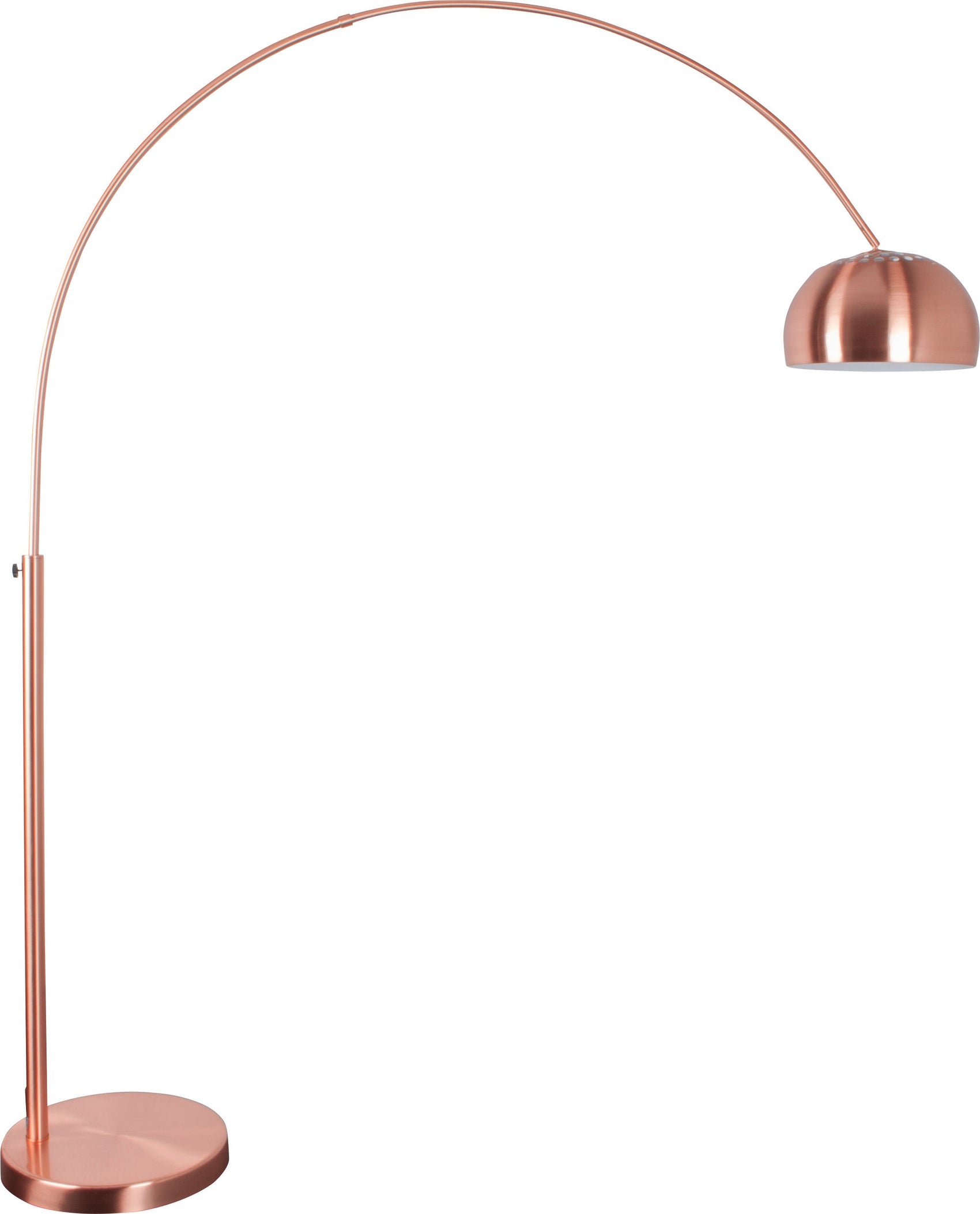Zuiver Metal Bow Copper Floor Lamp