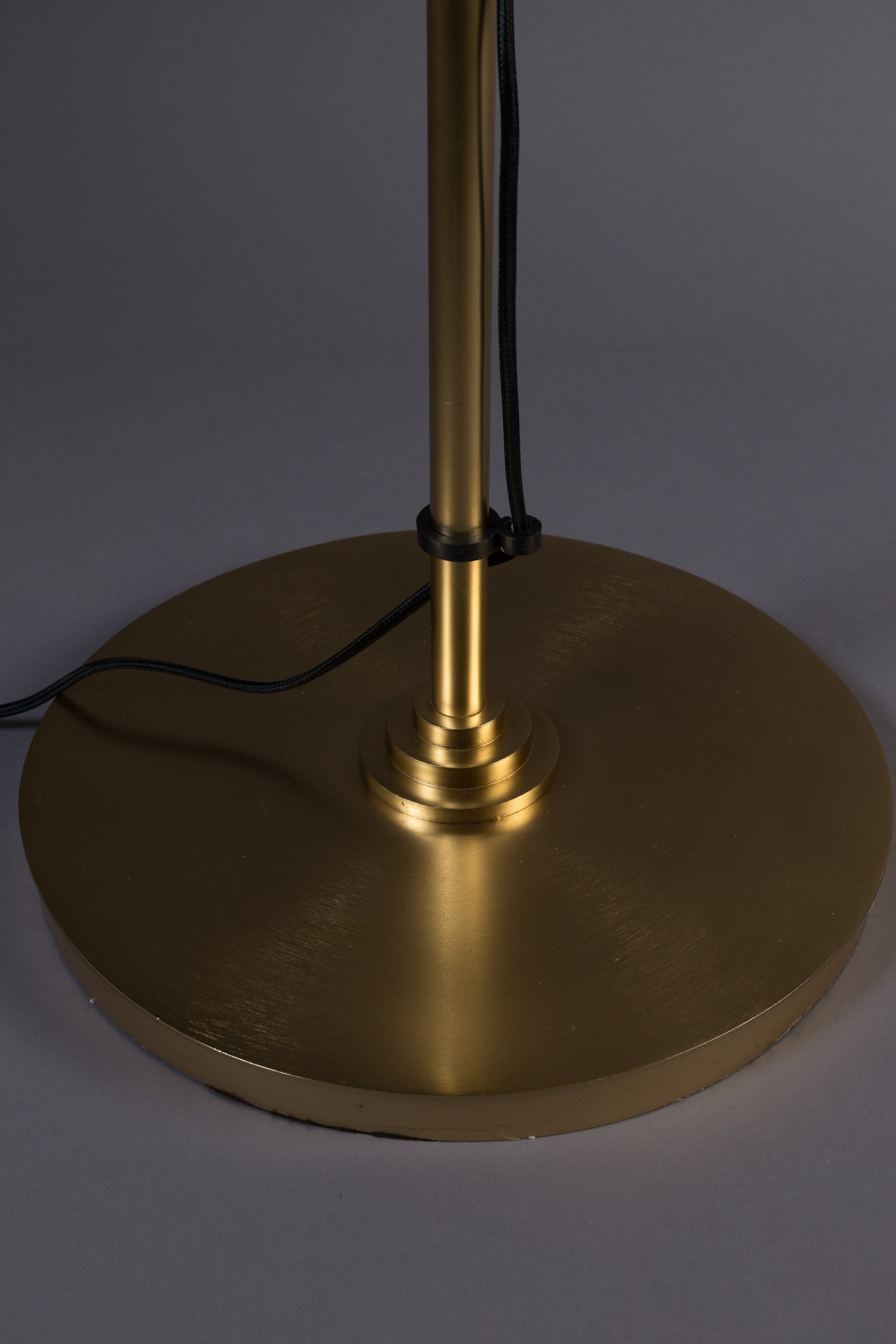 Dutchbone Karish Gold Double Head Floor Lamp