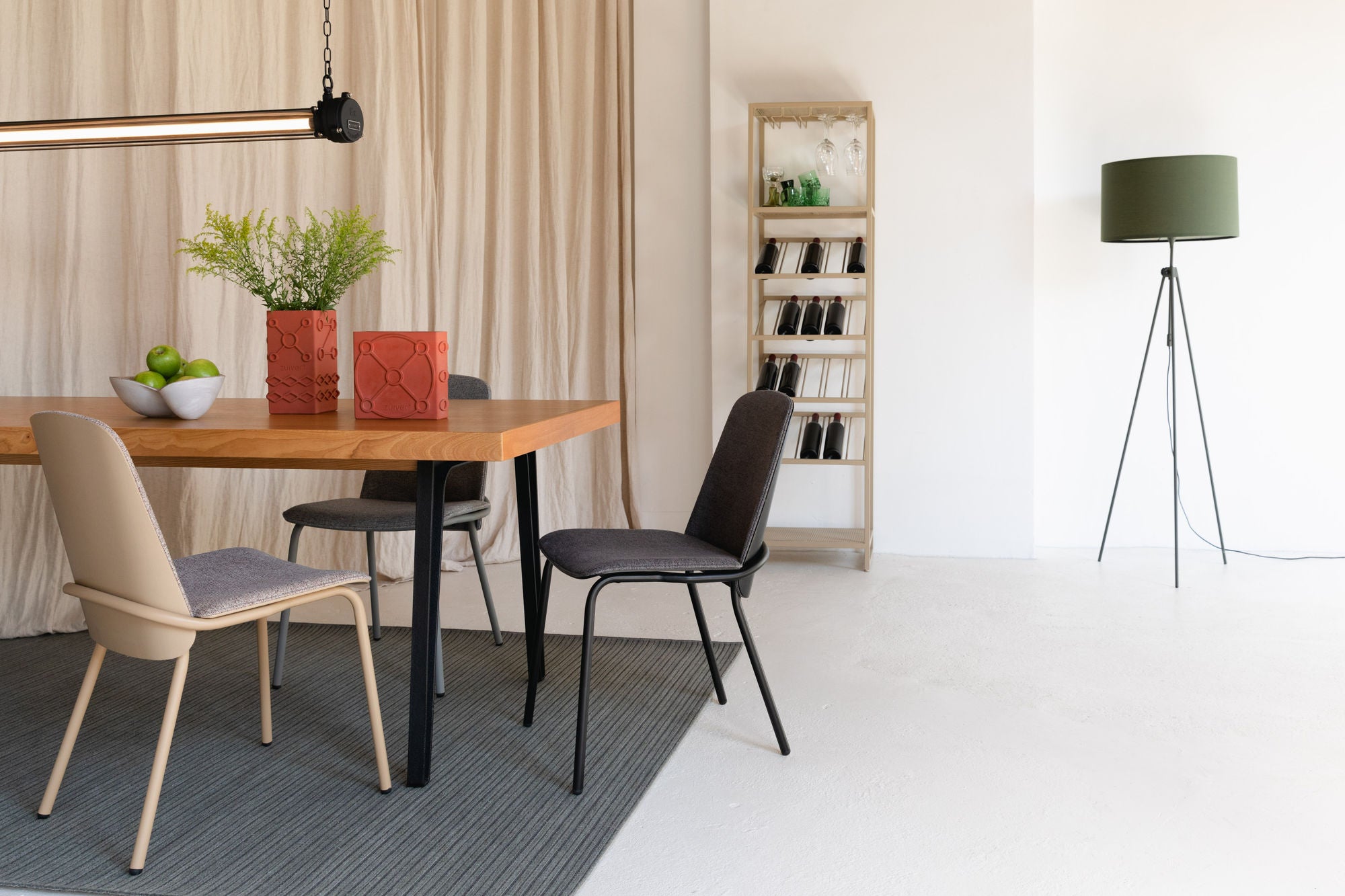 Zuiver Lesley Forest Green Floor Lamp