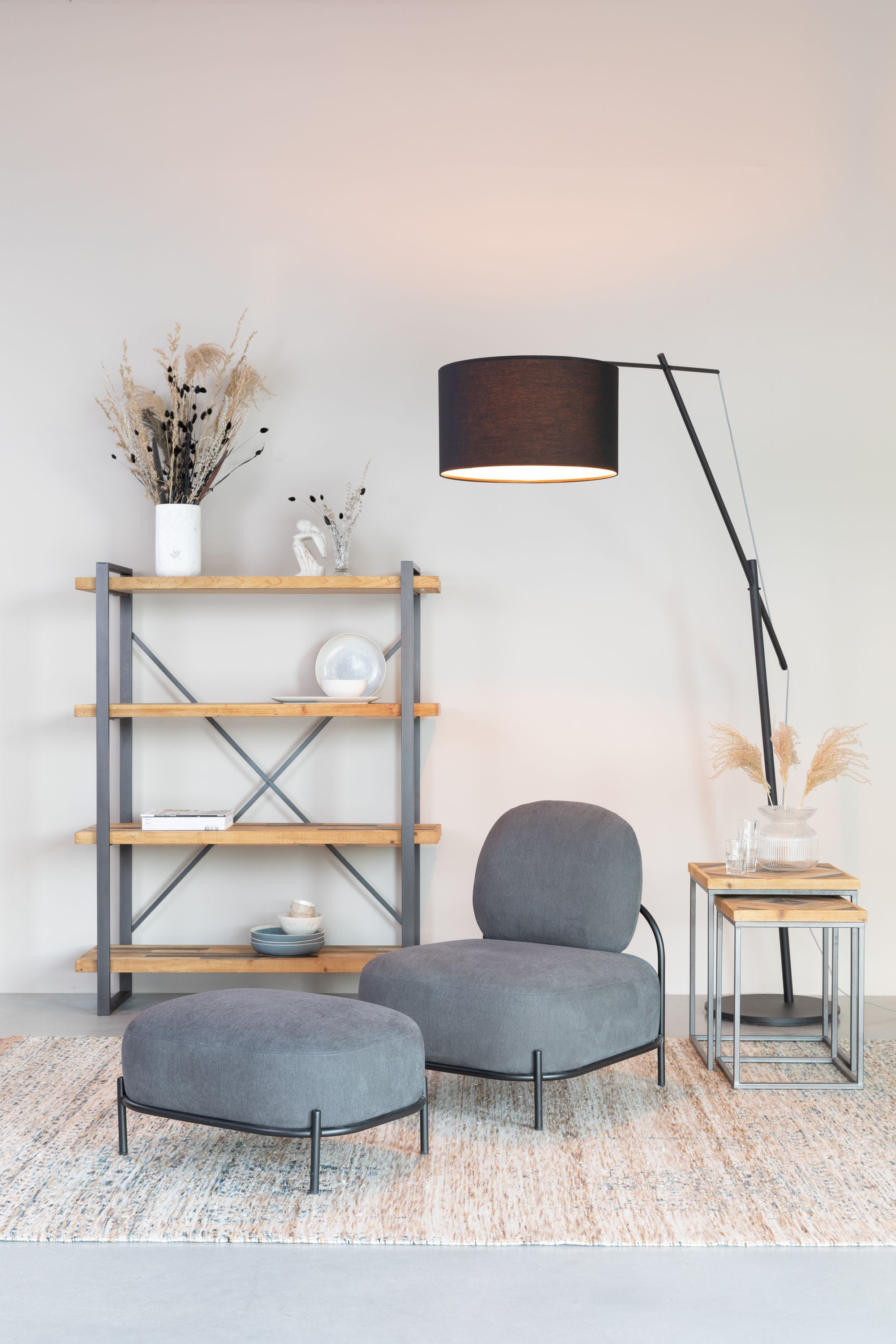 Tokio Black Floor Lamp