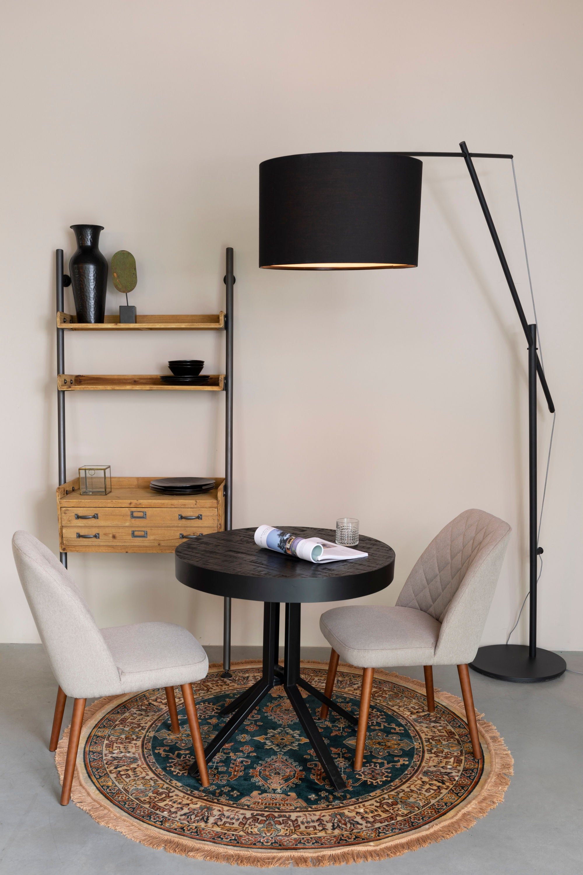 Tokio Black Floor Lamp