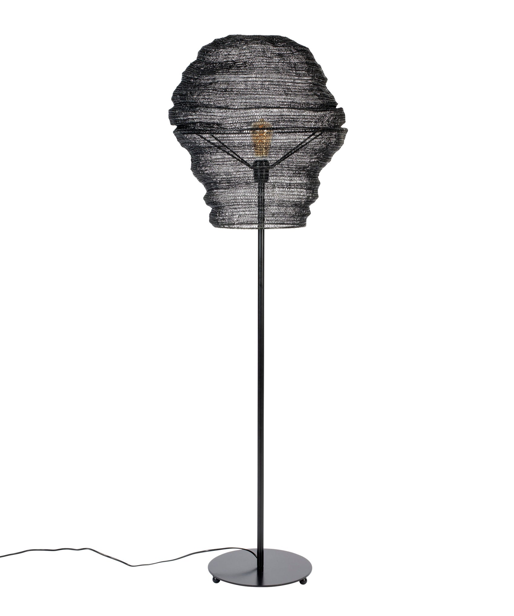 Lena Black Floor Lamp