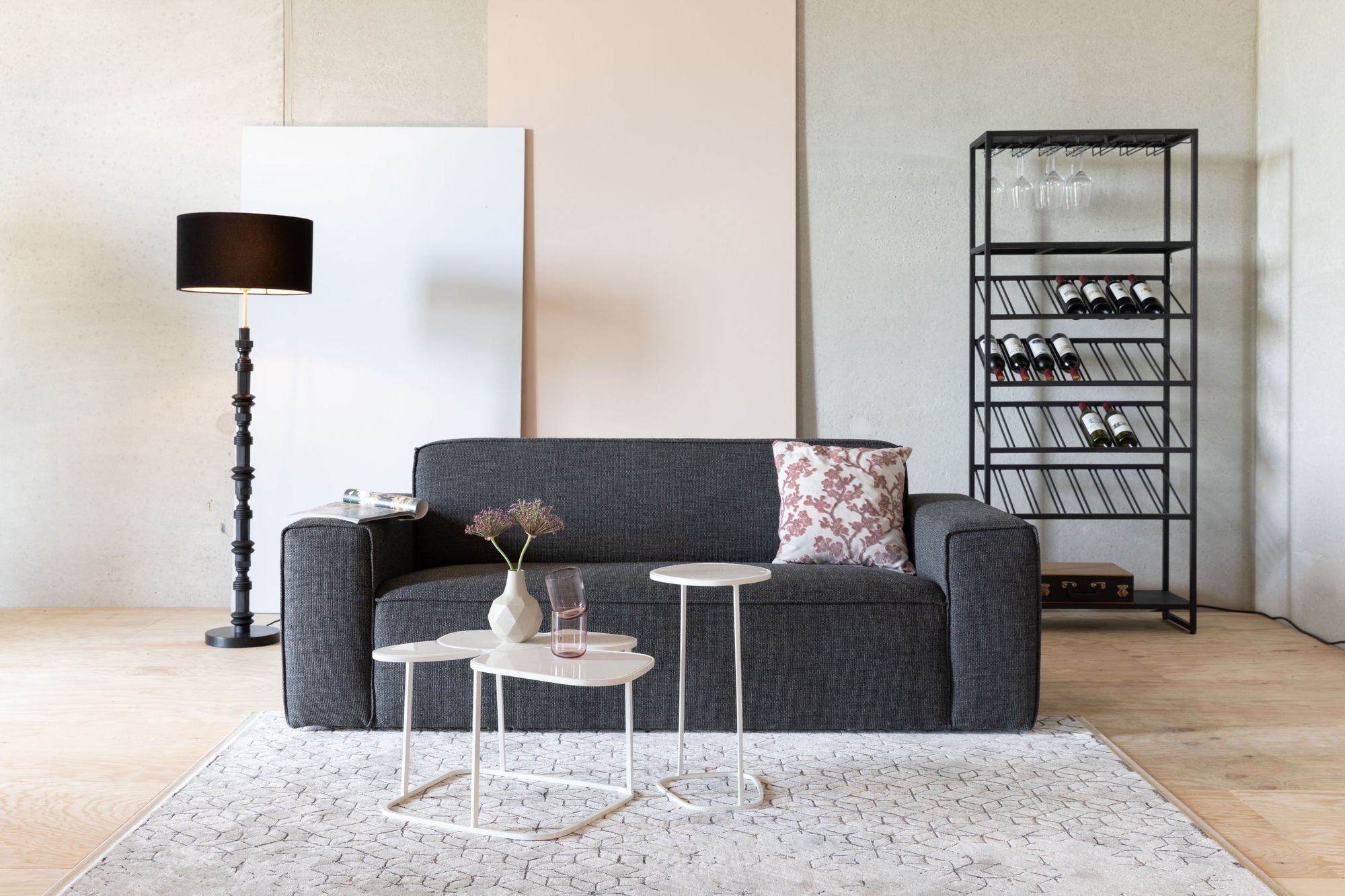 Zuiver Totem Black Floor Lamp