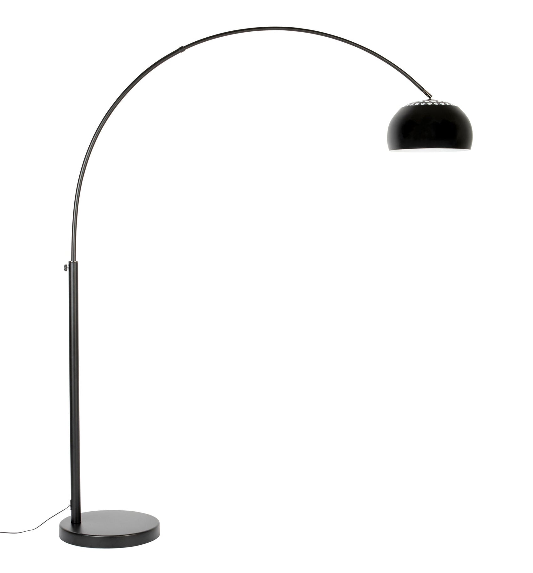 Zuiver Metal Bow Black Floor Lamp