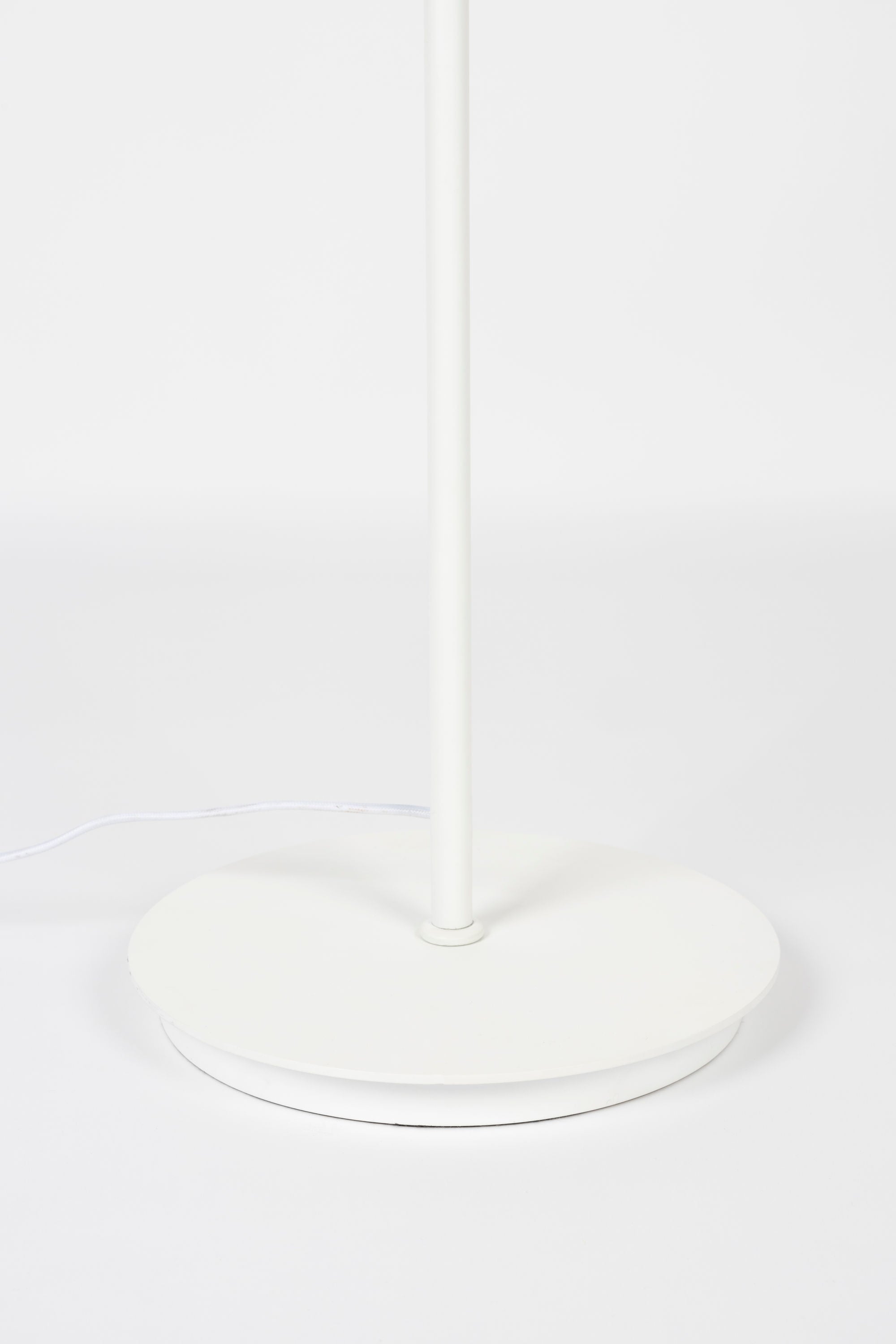 Shem White Iron Floor Lamp