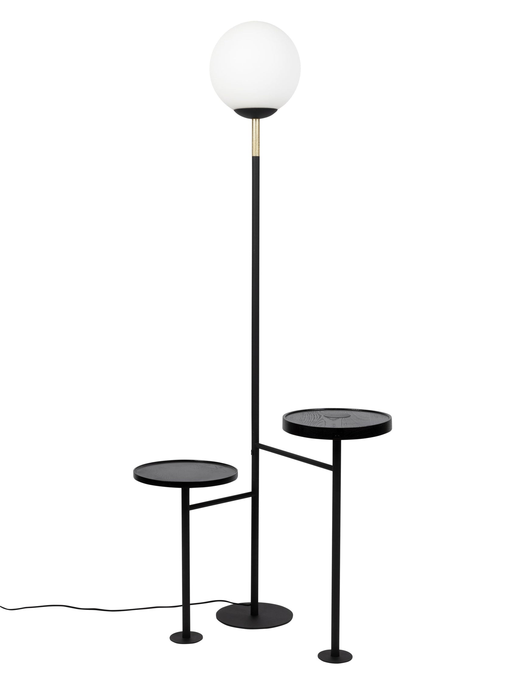 Zuiver Orion Charge Black Floor Lamp