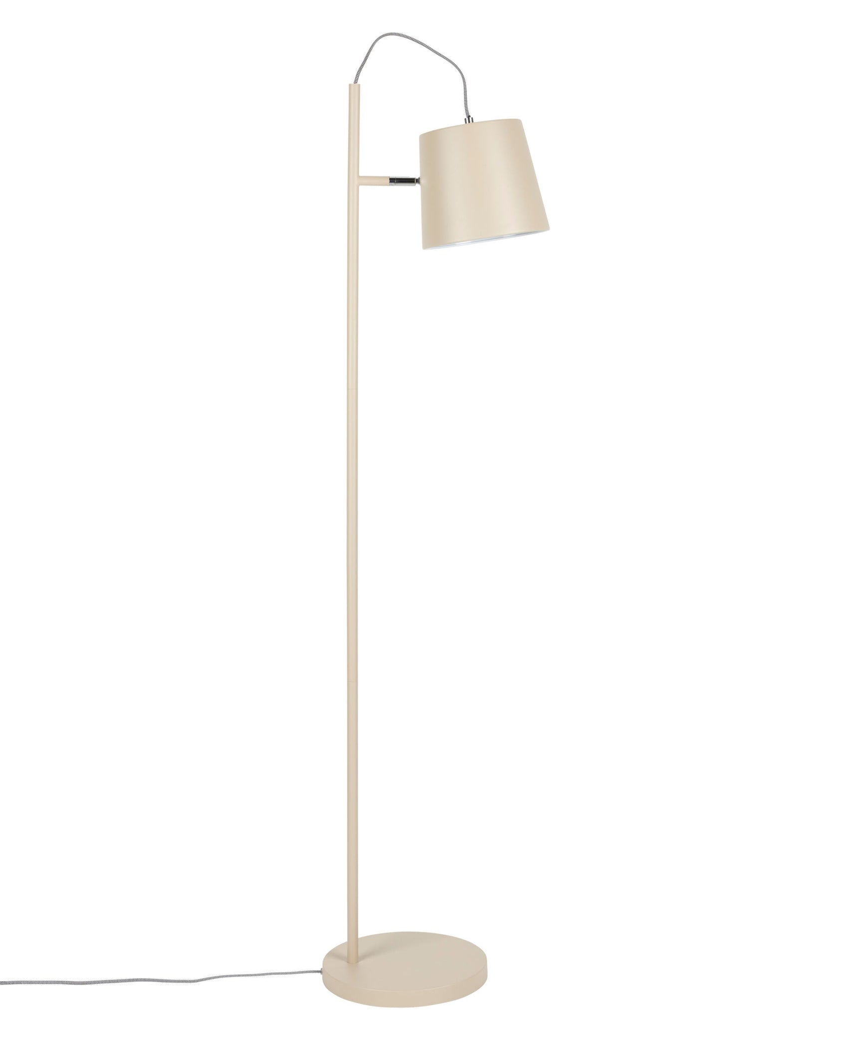 Zuiver Buckle Head Beige Floor Lamp