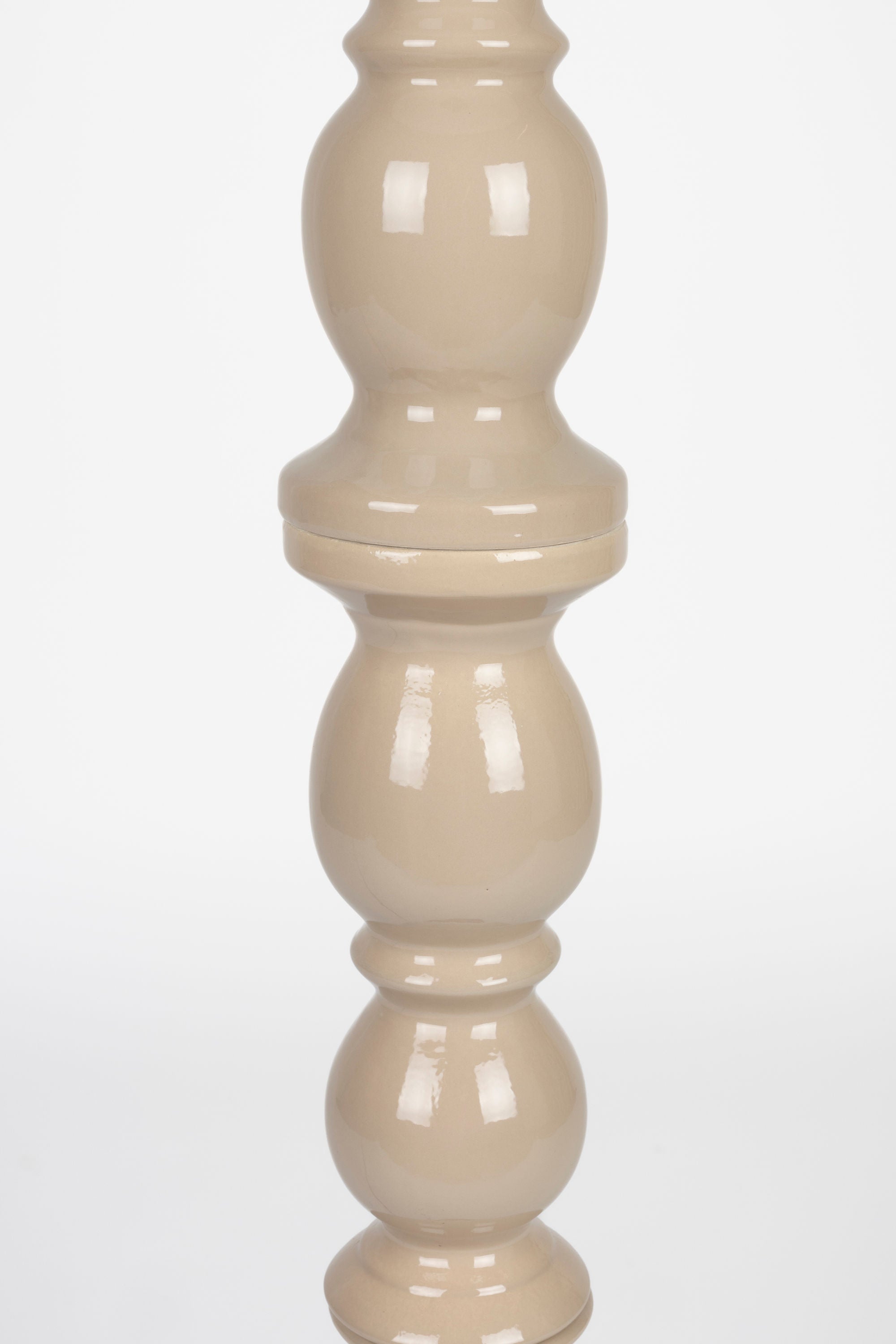 Zuiver Brew Cream Gloss Ceramic Floor Lamp