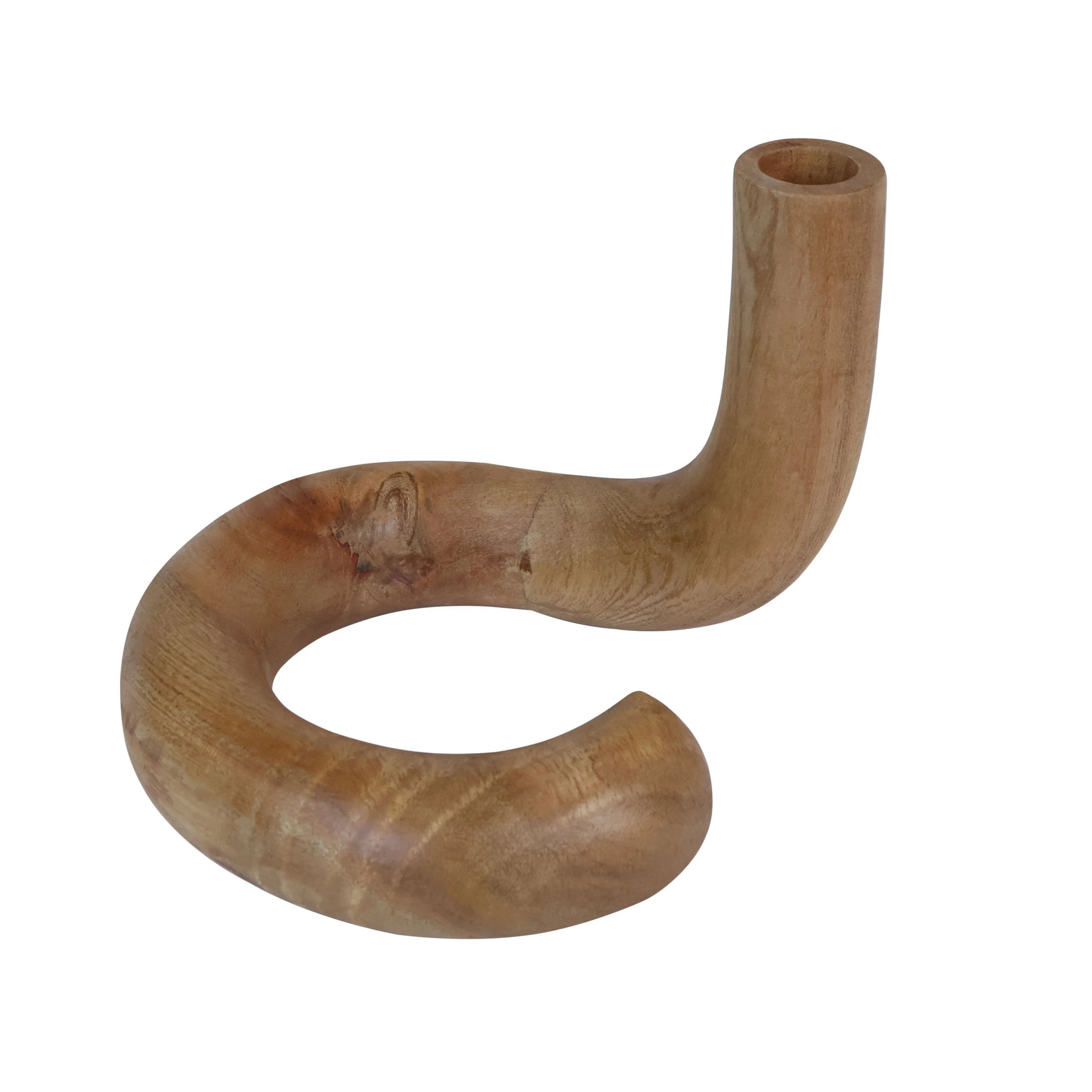 Woodland Natural Wood Candle Holder