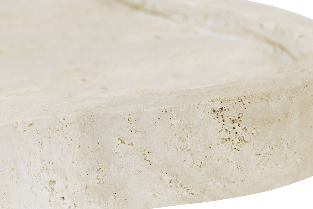 Amo Travertine Irregular Tray