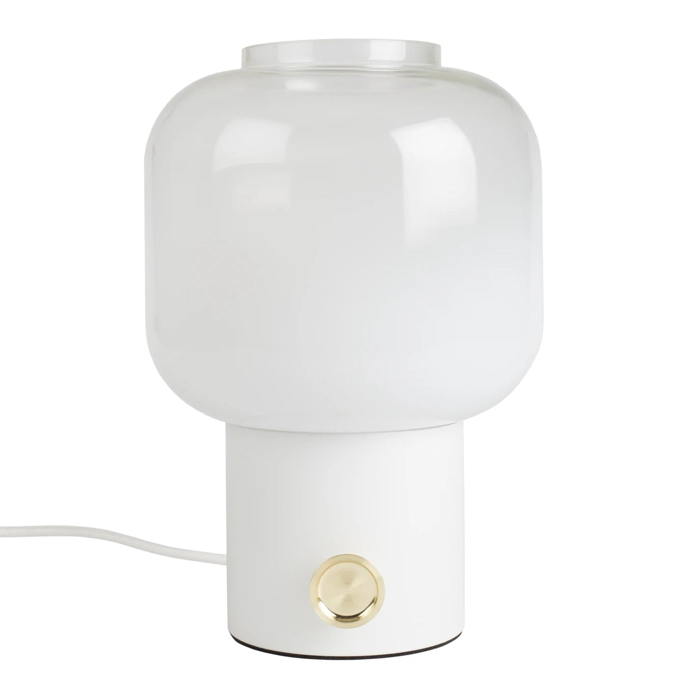 Zuiver Moody White Glass Table Lamp