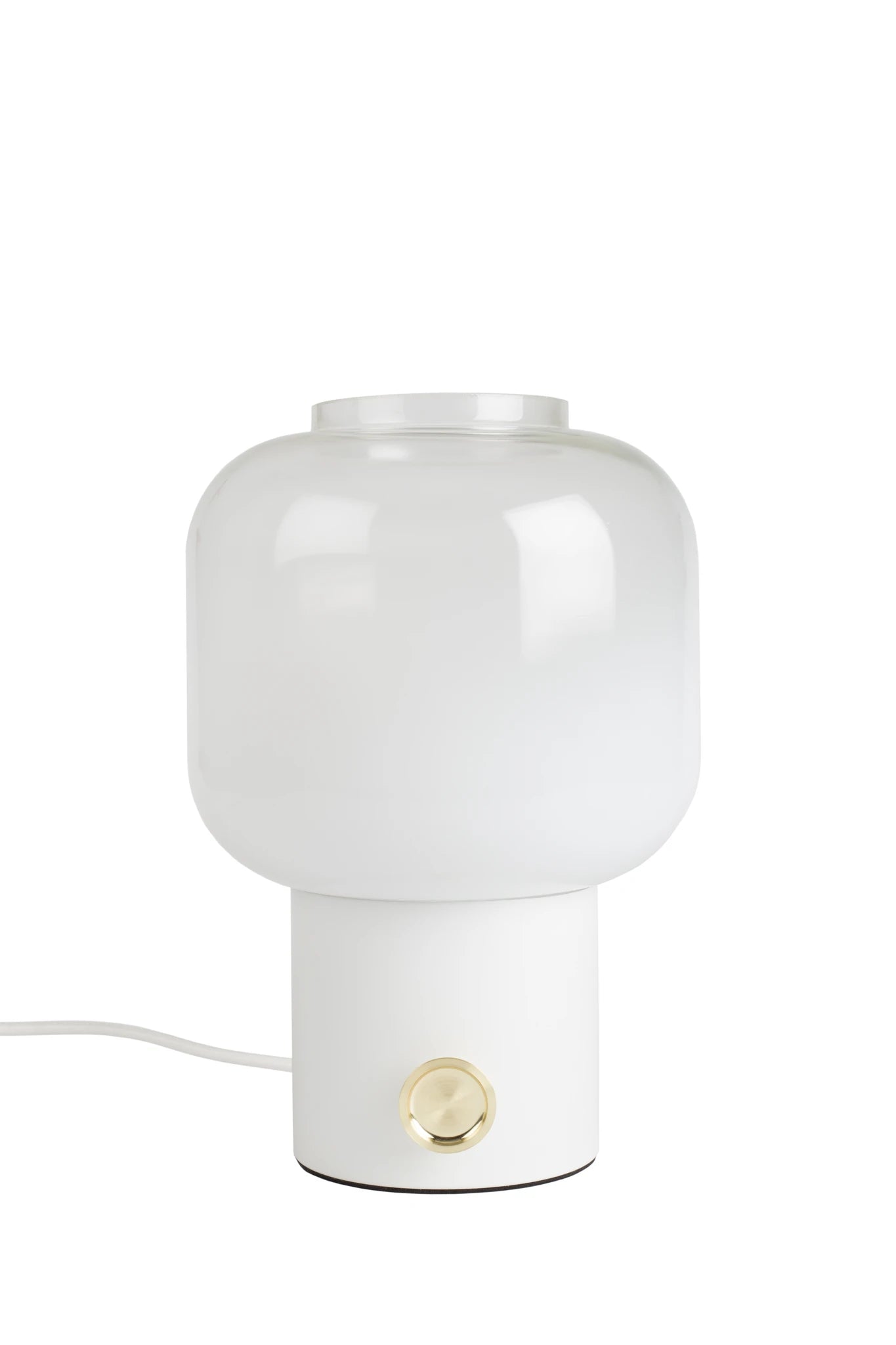 Zuiver Moody White Glass Table Lamp