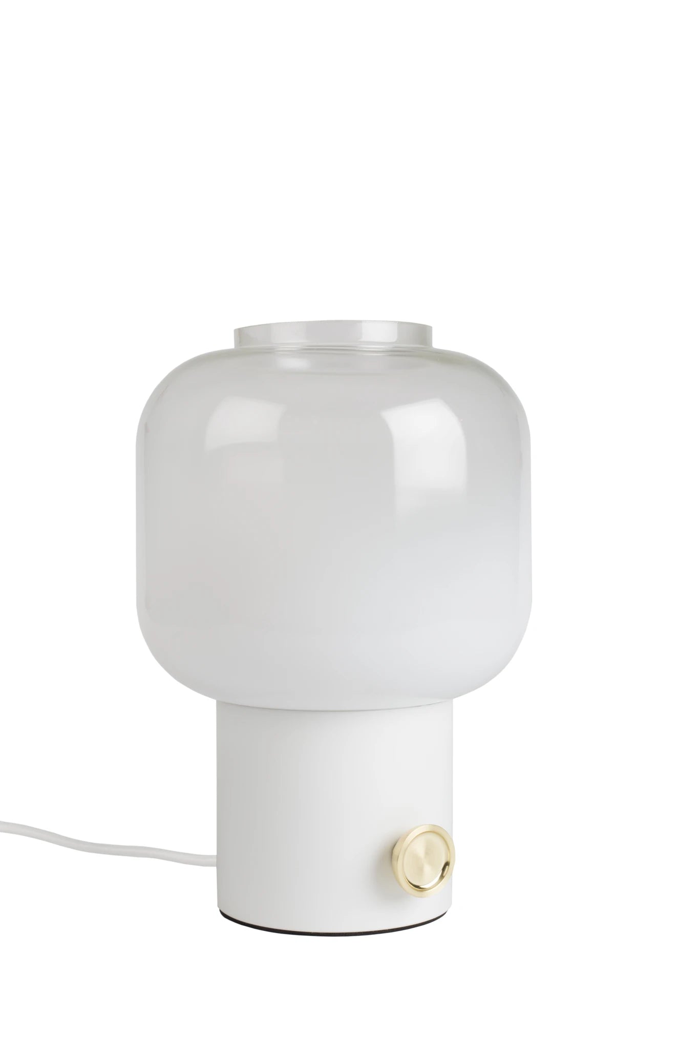 Zuiver Moody White Glass Table Lamp