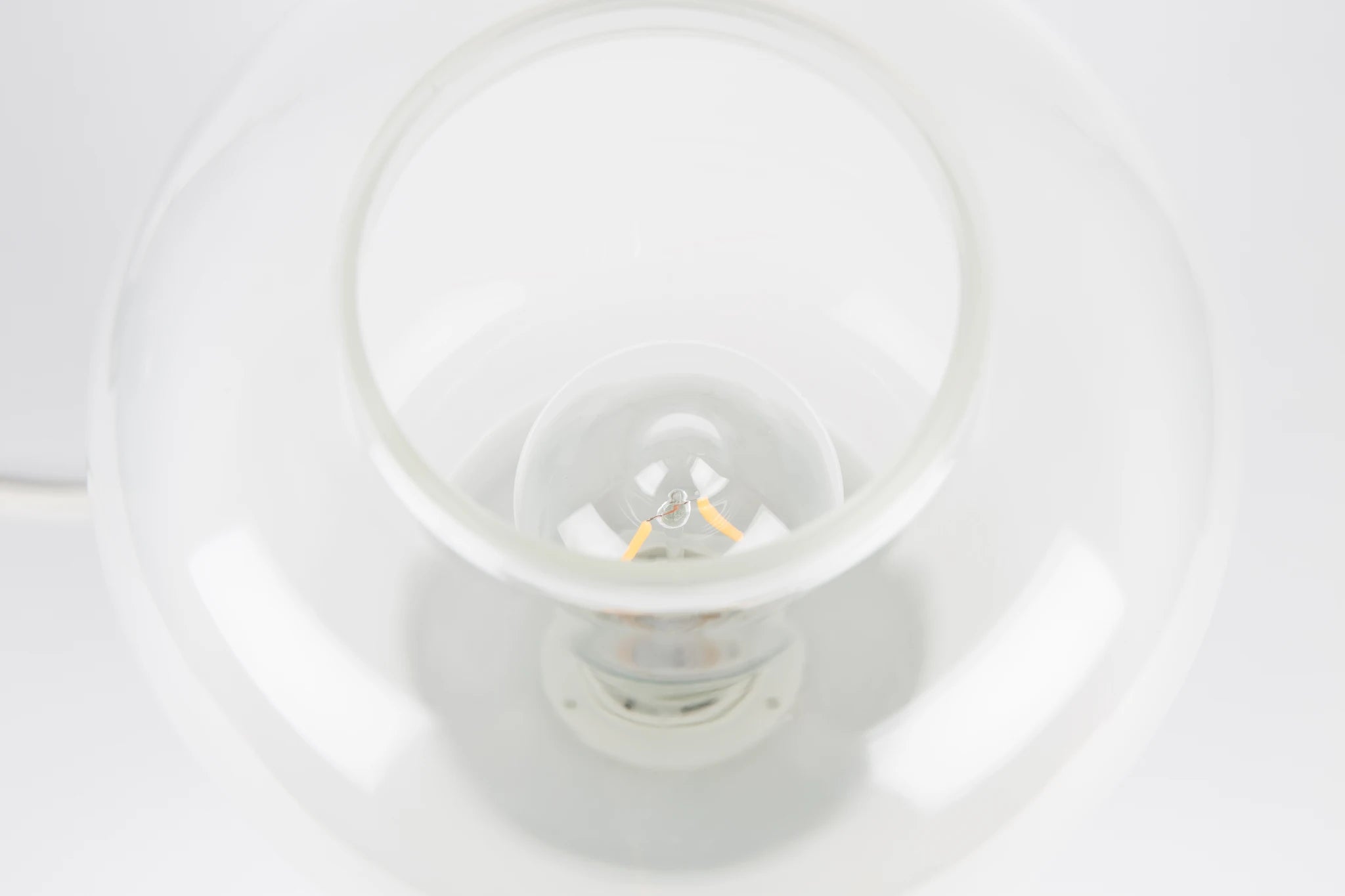 Zuiver Moody White Glass Table Lamp