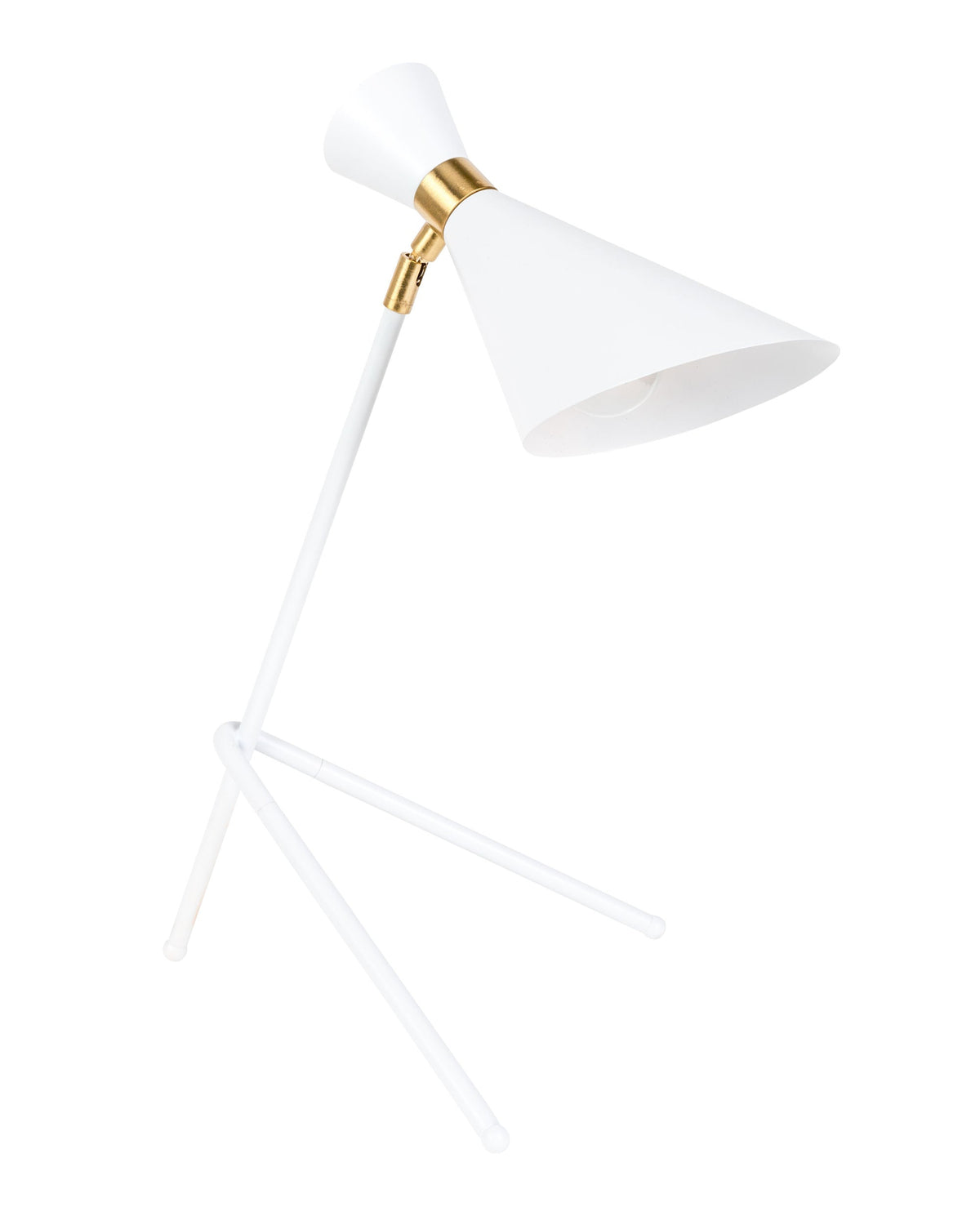 Zuiver Shady White & Gold Table Lamp